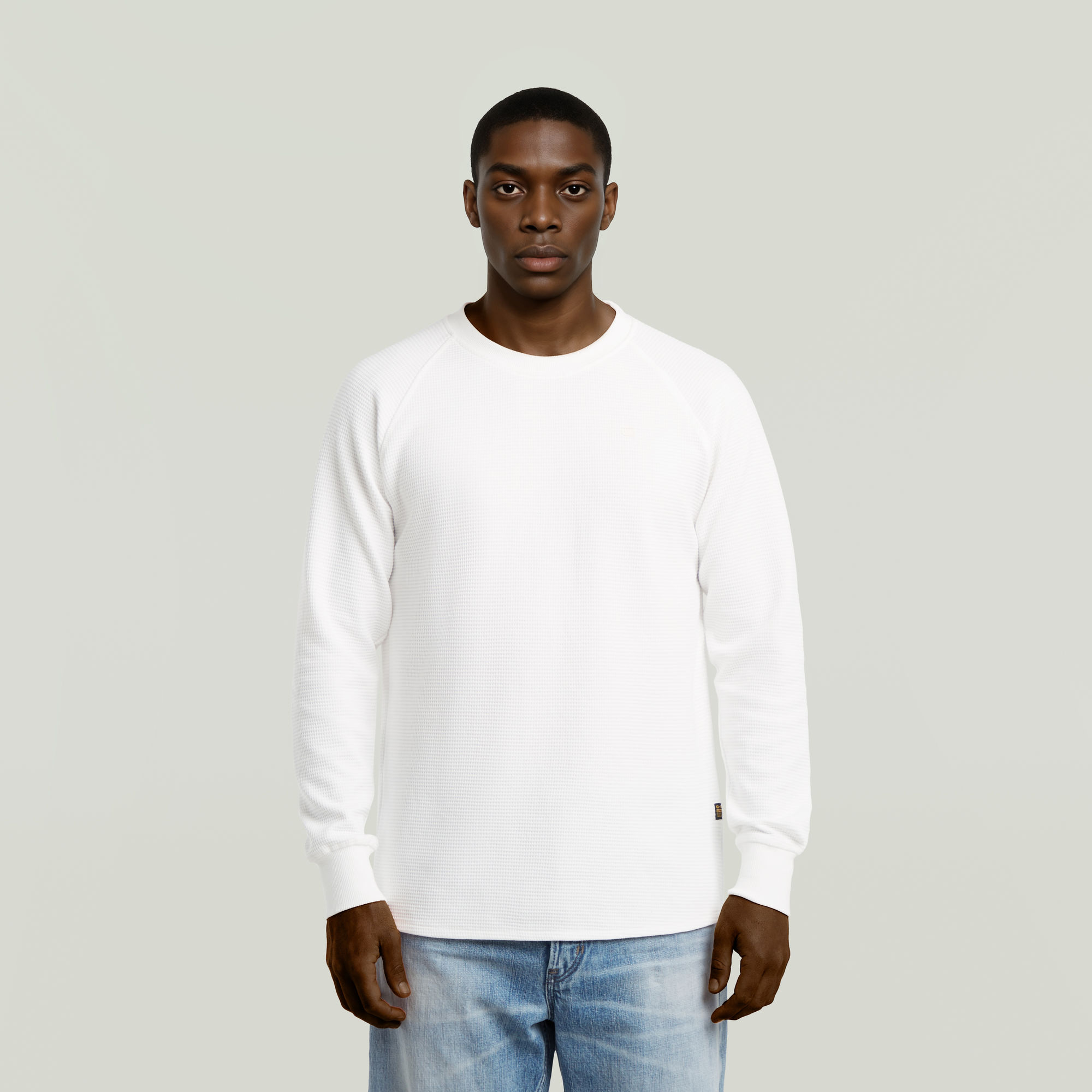 

Jirgi Longsleeve T-Shirt - Wit - Heren