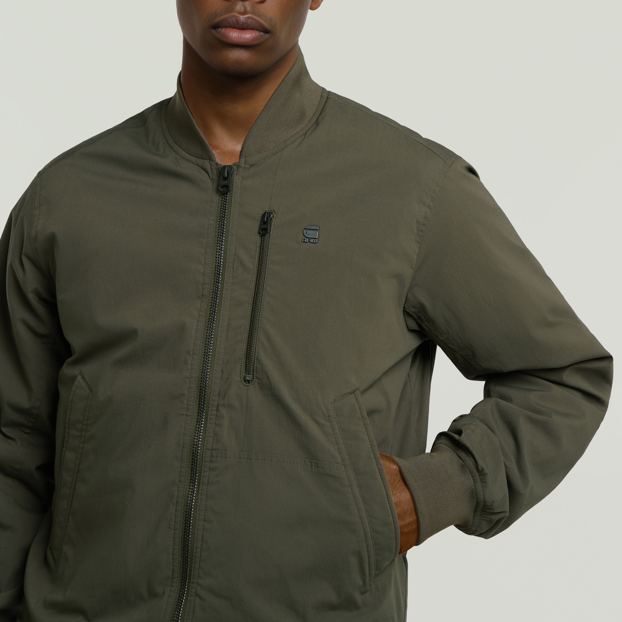 G-Star RAW Tech Padded Bomberjack Grijs Heren
