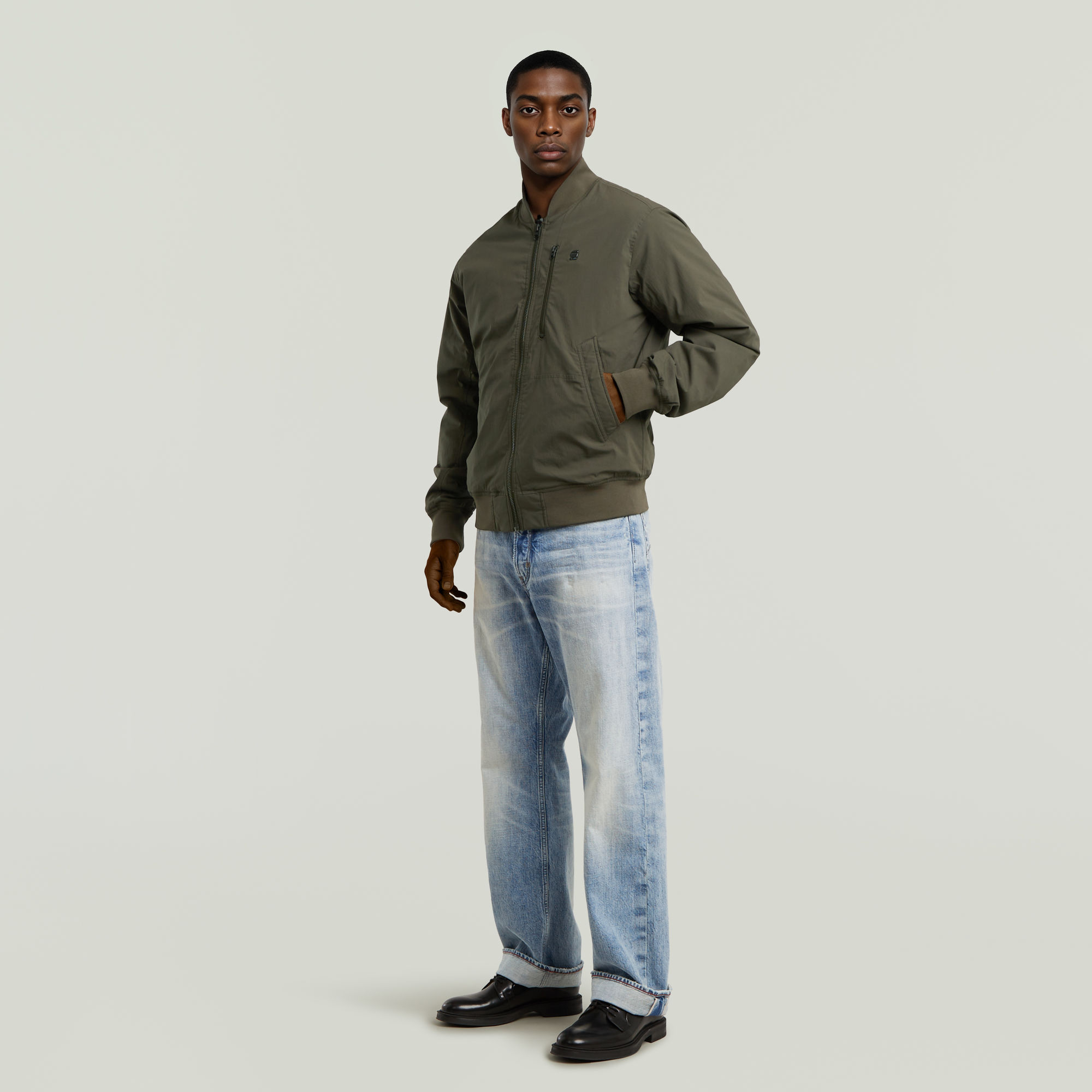 G-Star RAW Tech Padded Bomberjack Grijs Heren