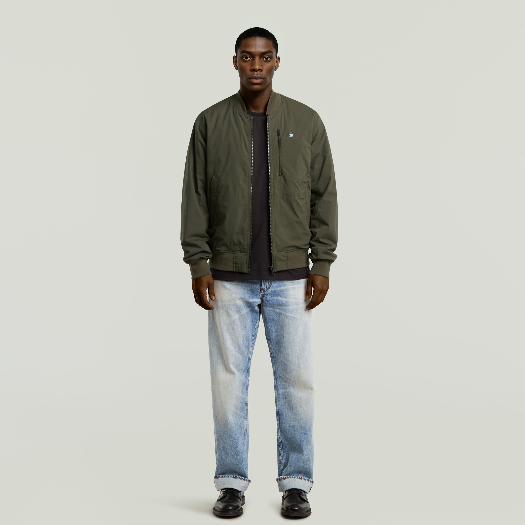 Thumbnail - Tech Bomberjacke - Grau - Herren