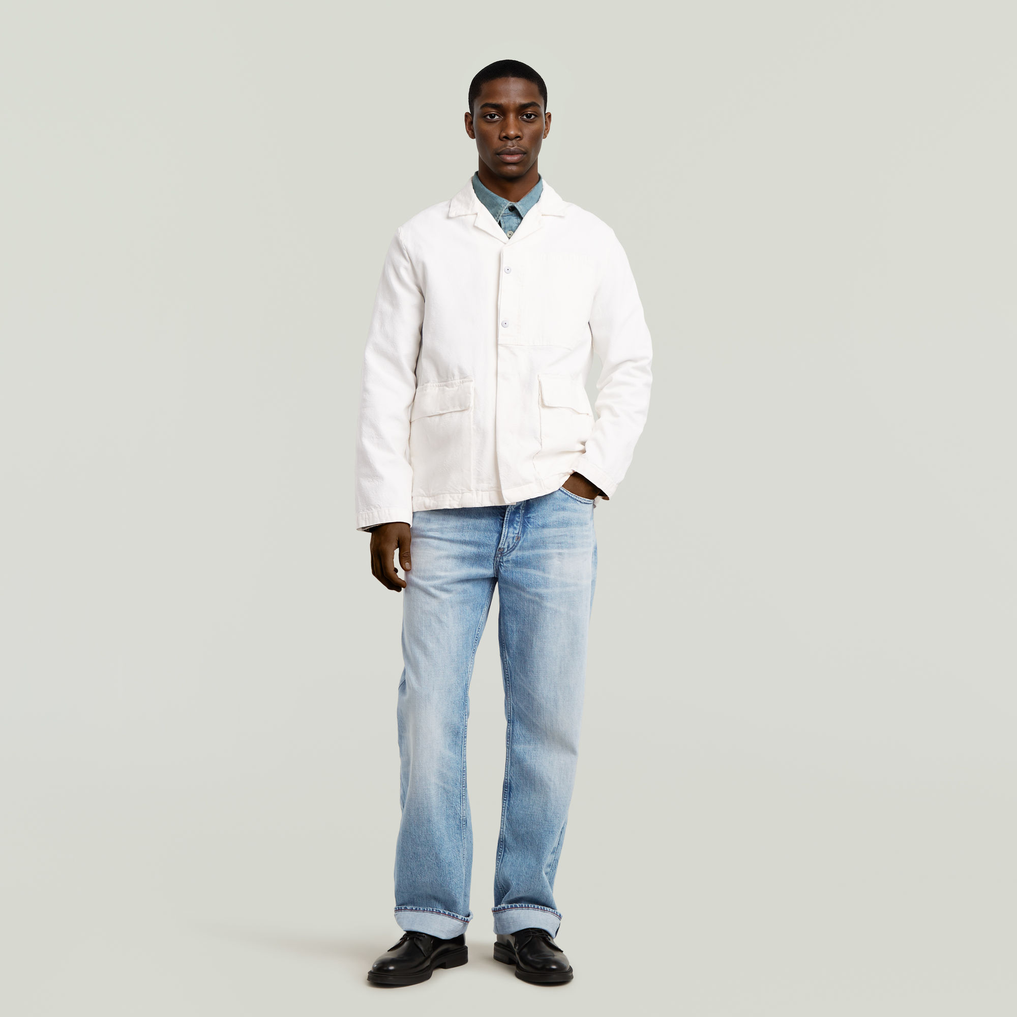 G-Star RAW Marseille Blazer Beige Heren