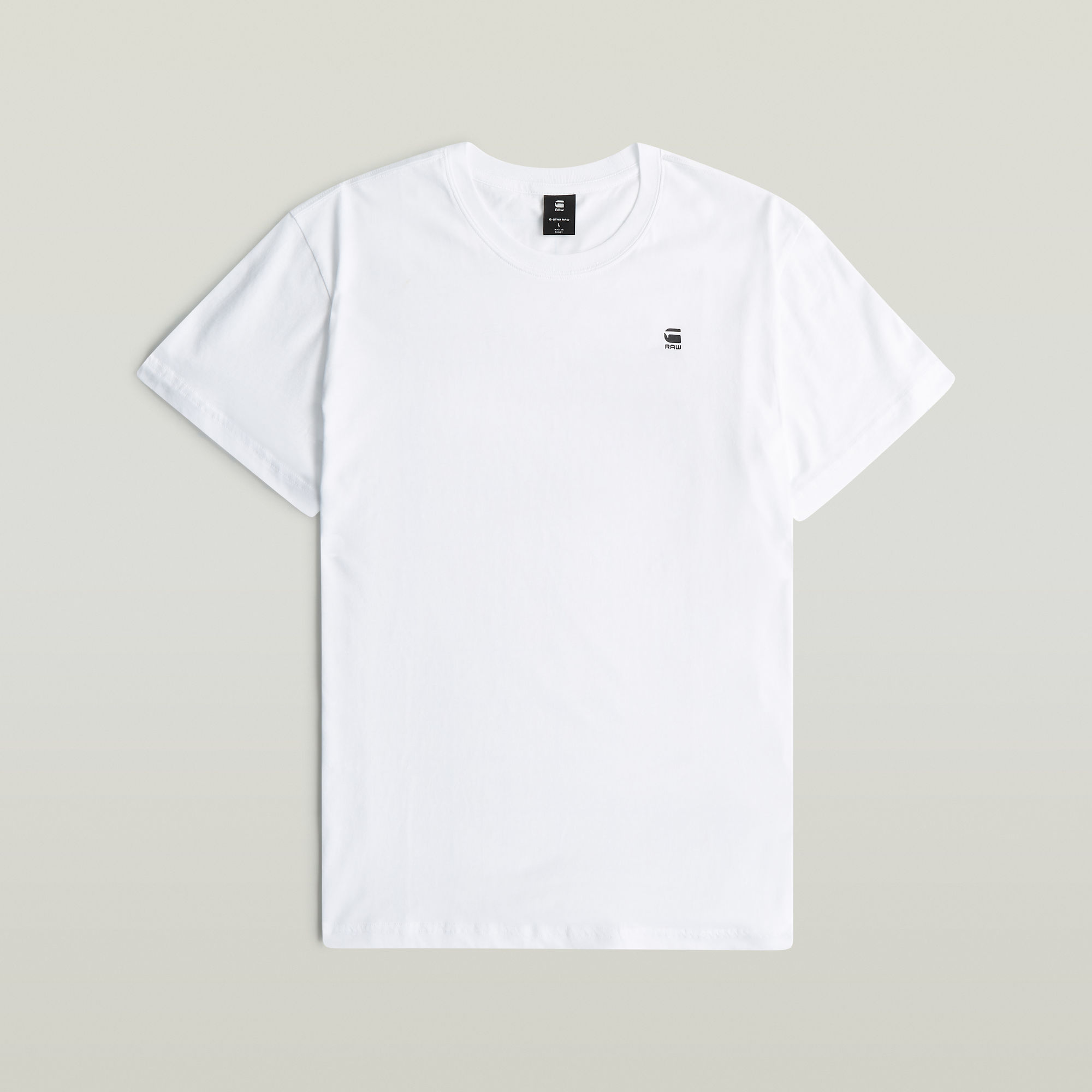 G-Star RAW Originals Back Print T-Shirt Wit Heren
