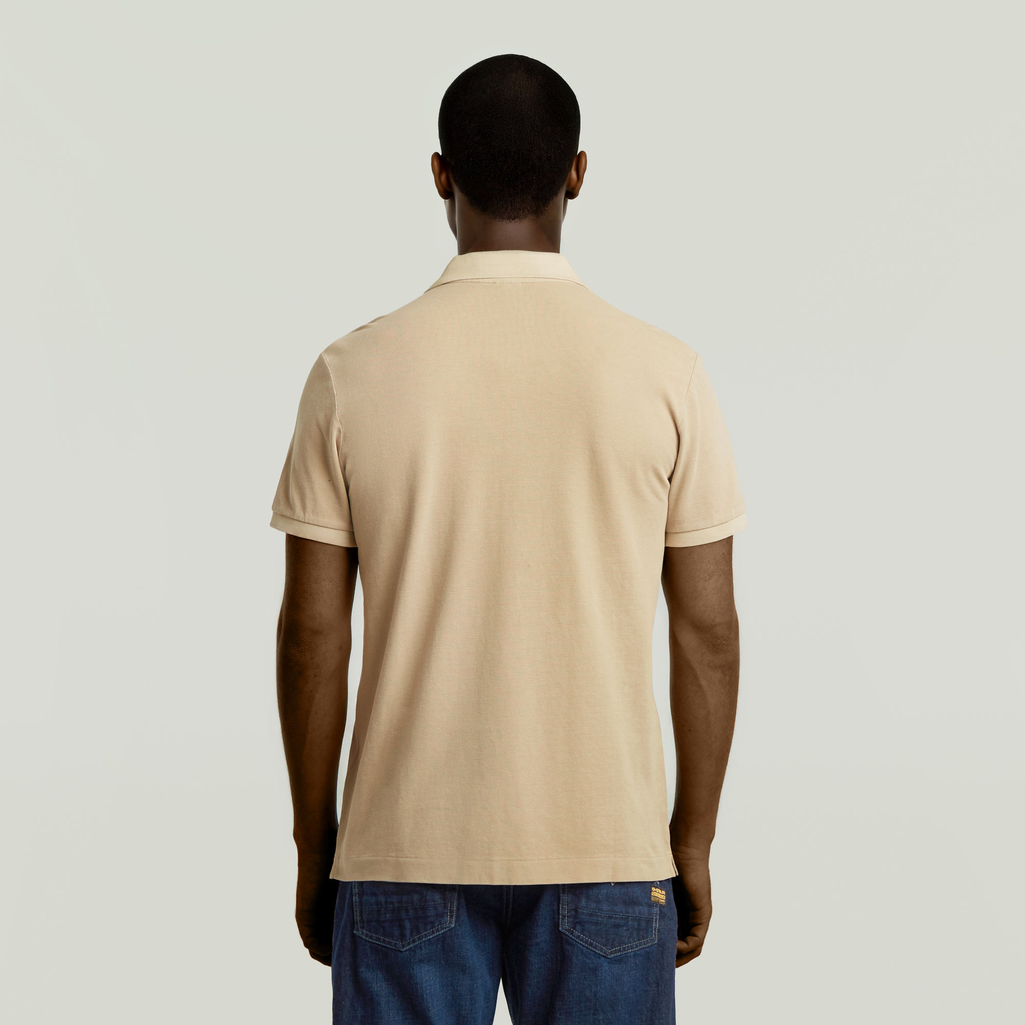 G-Star RAW Oluv Slim Polo Beige Heren