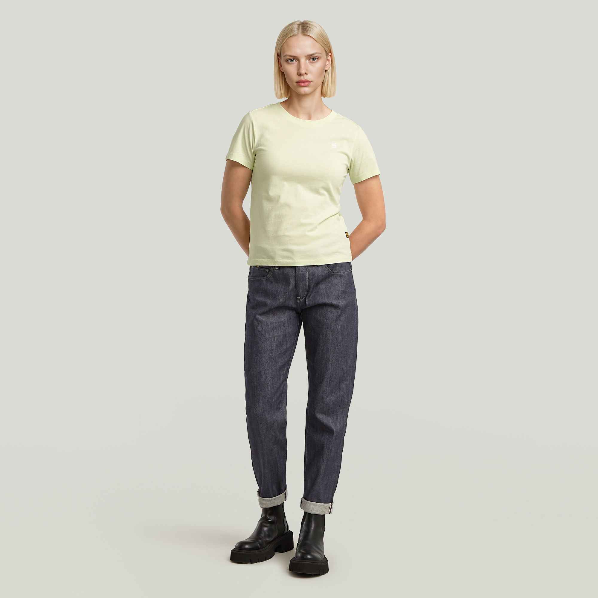 G-Star RAW Nifous T-shirt Groen Dames