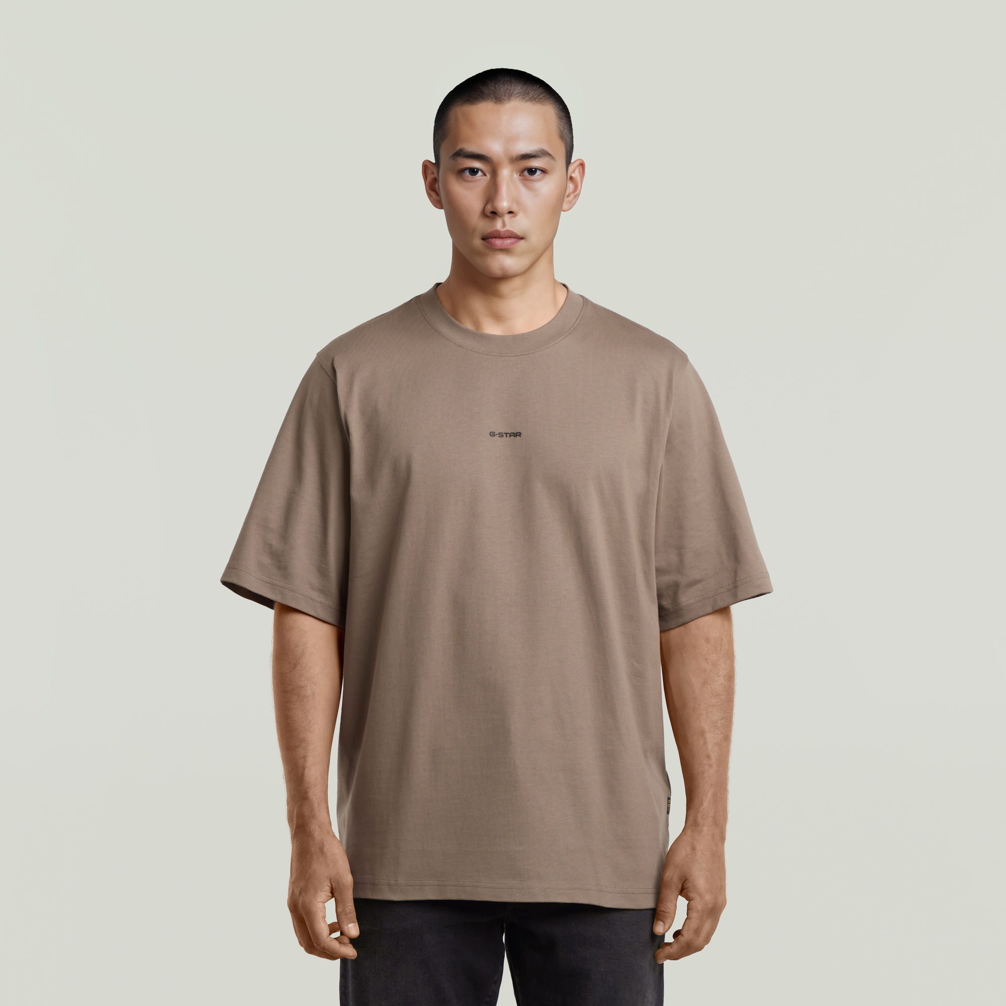 

Center Chest Logo T-Shirt - Brown - Men