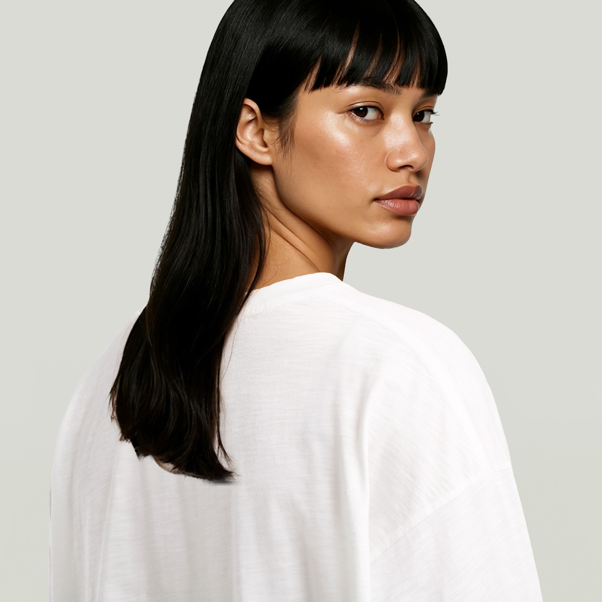 G-Star RAW Oversized T-shirt Wit Dames