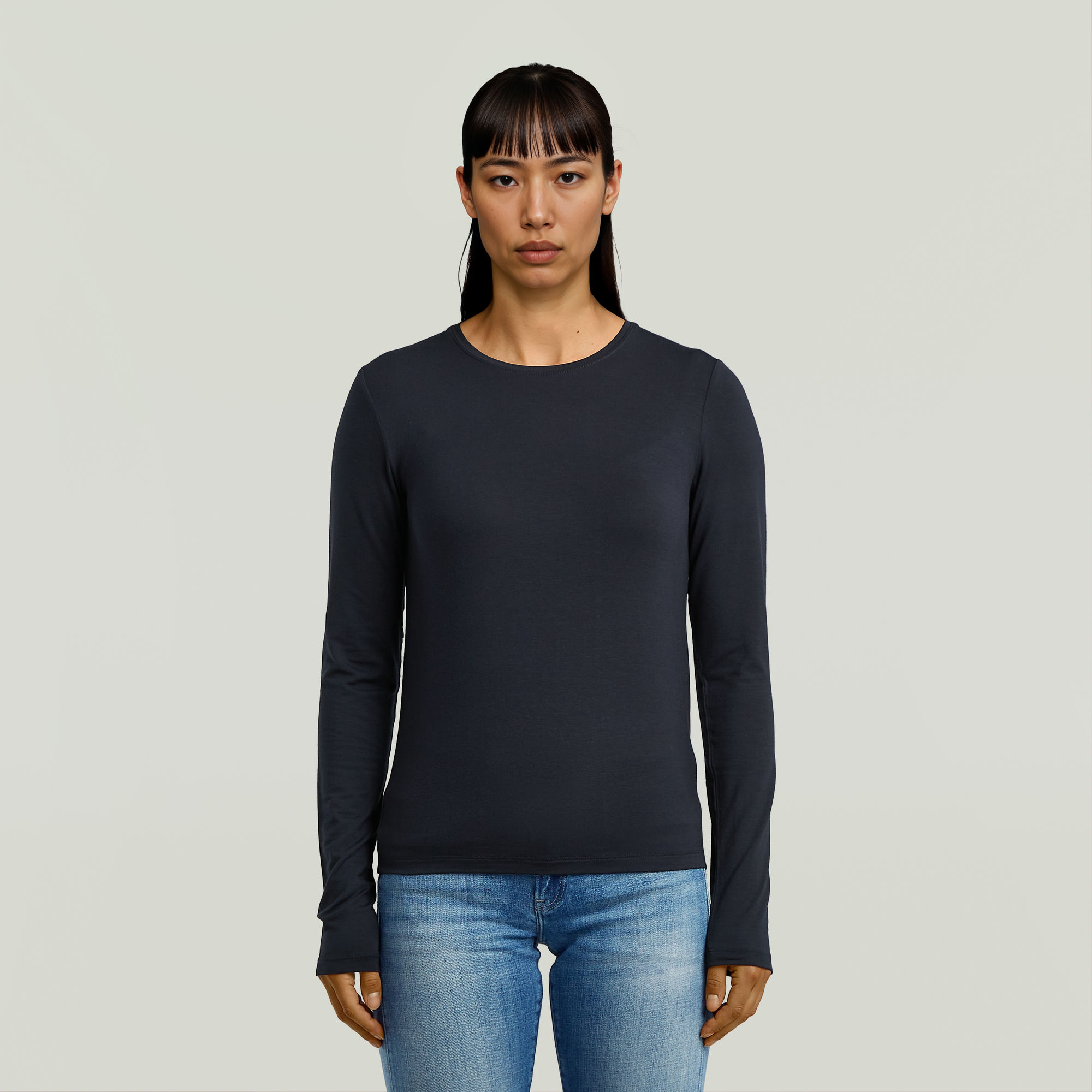 

Regular T-Shirt - Dark blue - Women