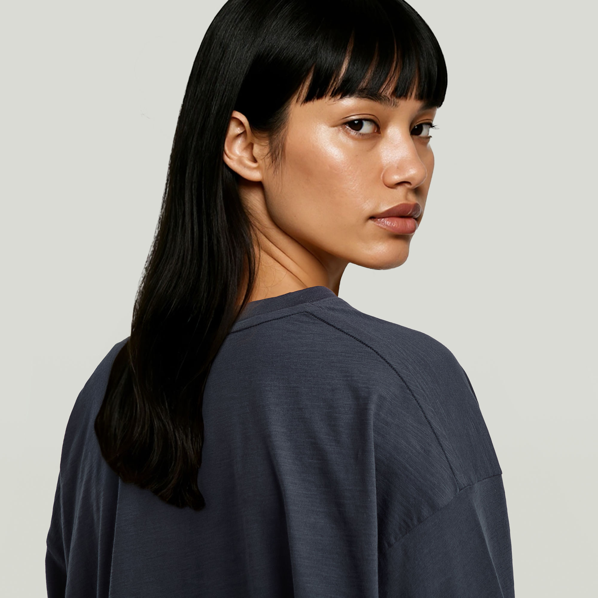 G-Star RAW Oversized T-shirt Donkerblauw Dames
