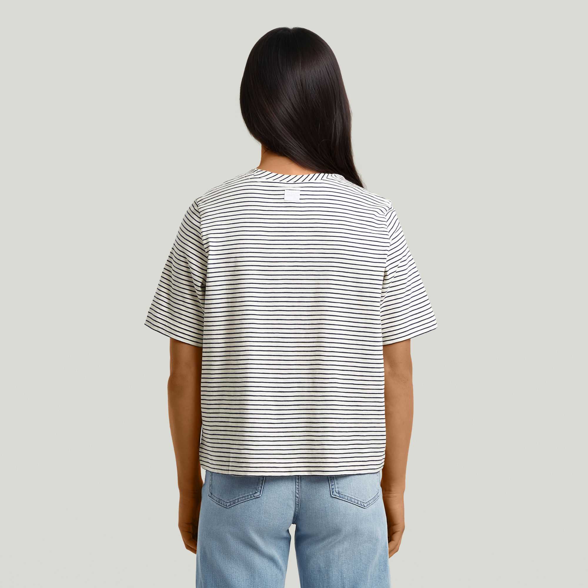 G-Star RAW Boxy T-shirt Wit Dames