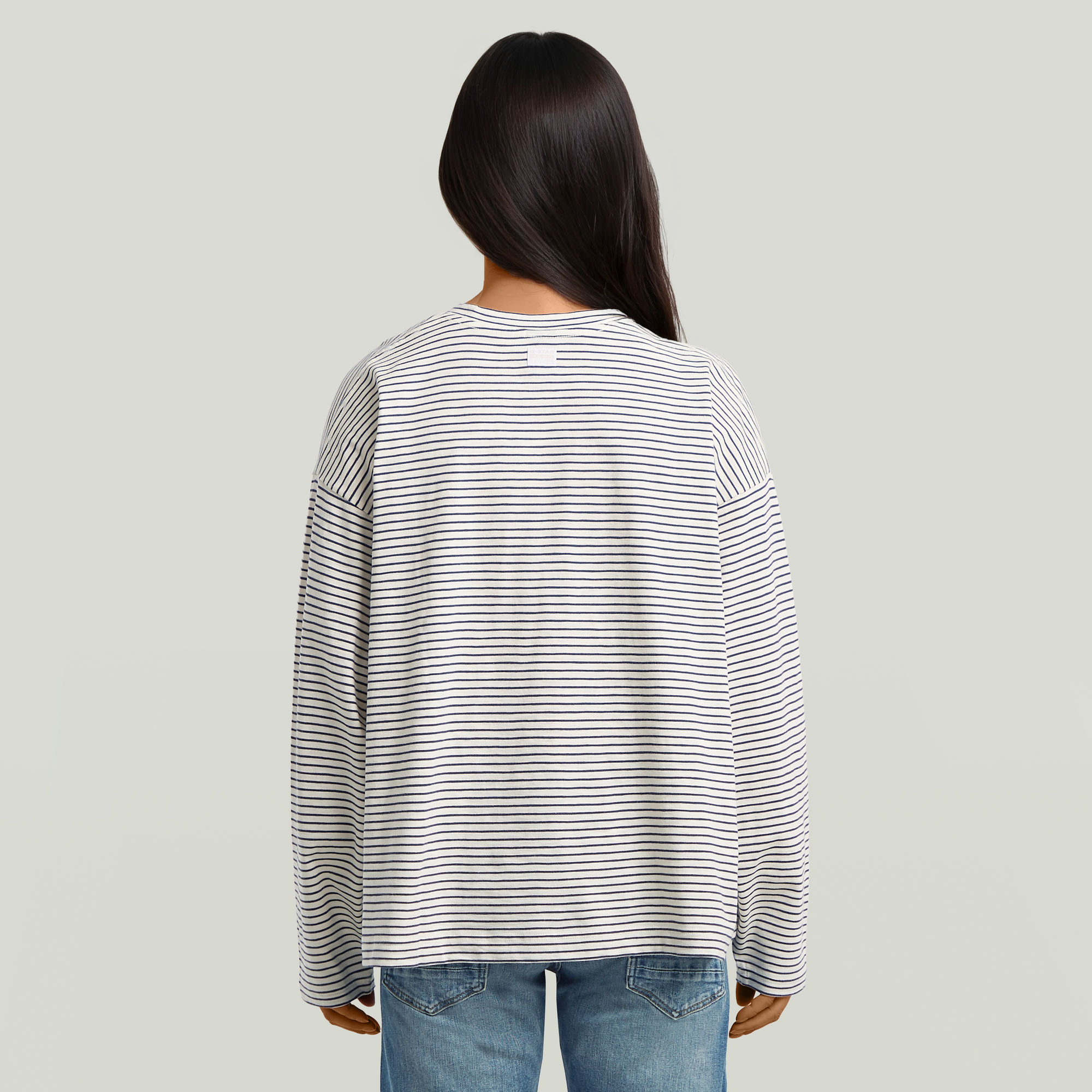 G-Star RAW Oversized T-shirt Wit Dames