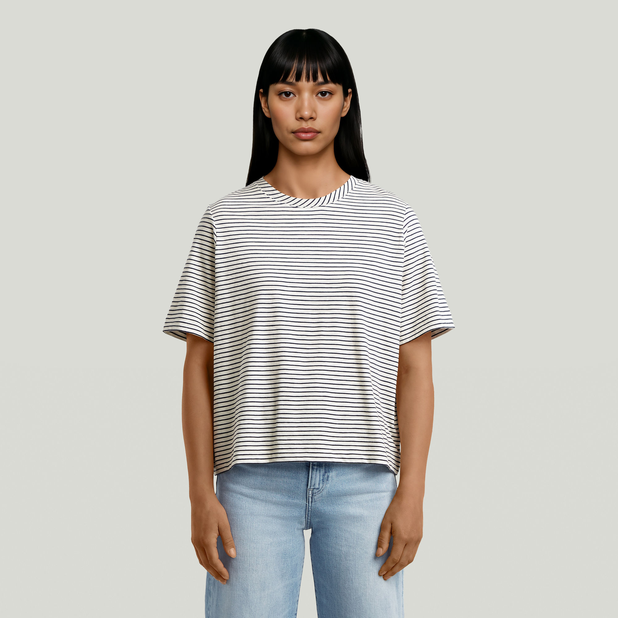 

Boxy T-Shirt - White - Women