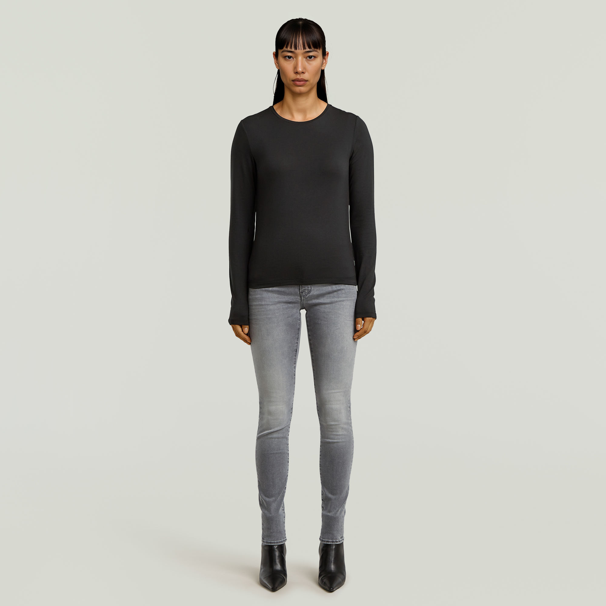 G-Star RAW Regular T-shirt Zwart Dames