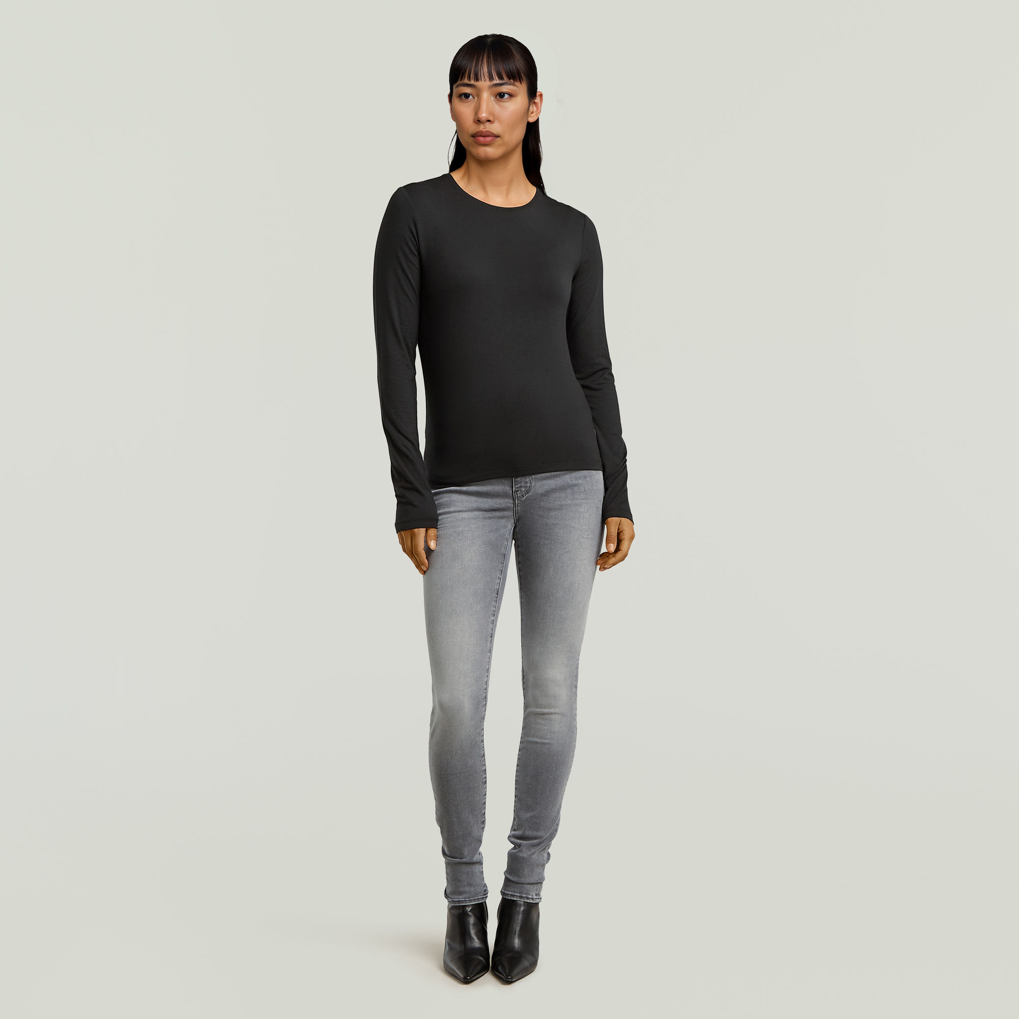 G-Star RAW Regular T-shirt Zwart Dames