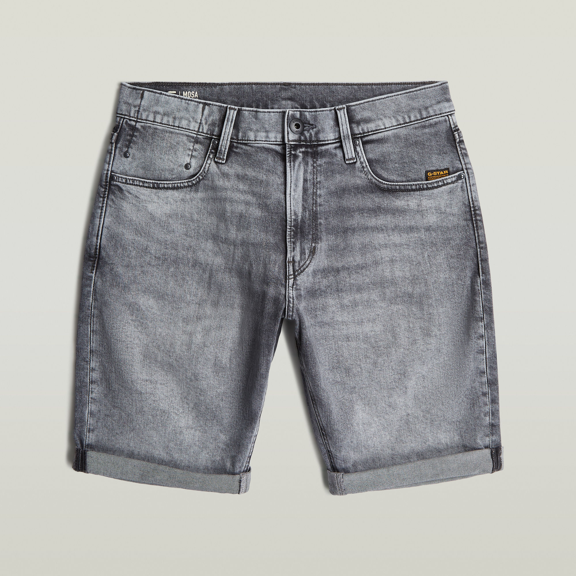 G-Star RAW Mosa Denim Short Grijs Heren