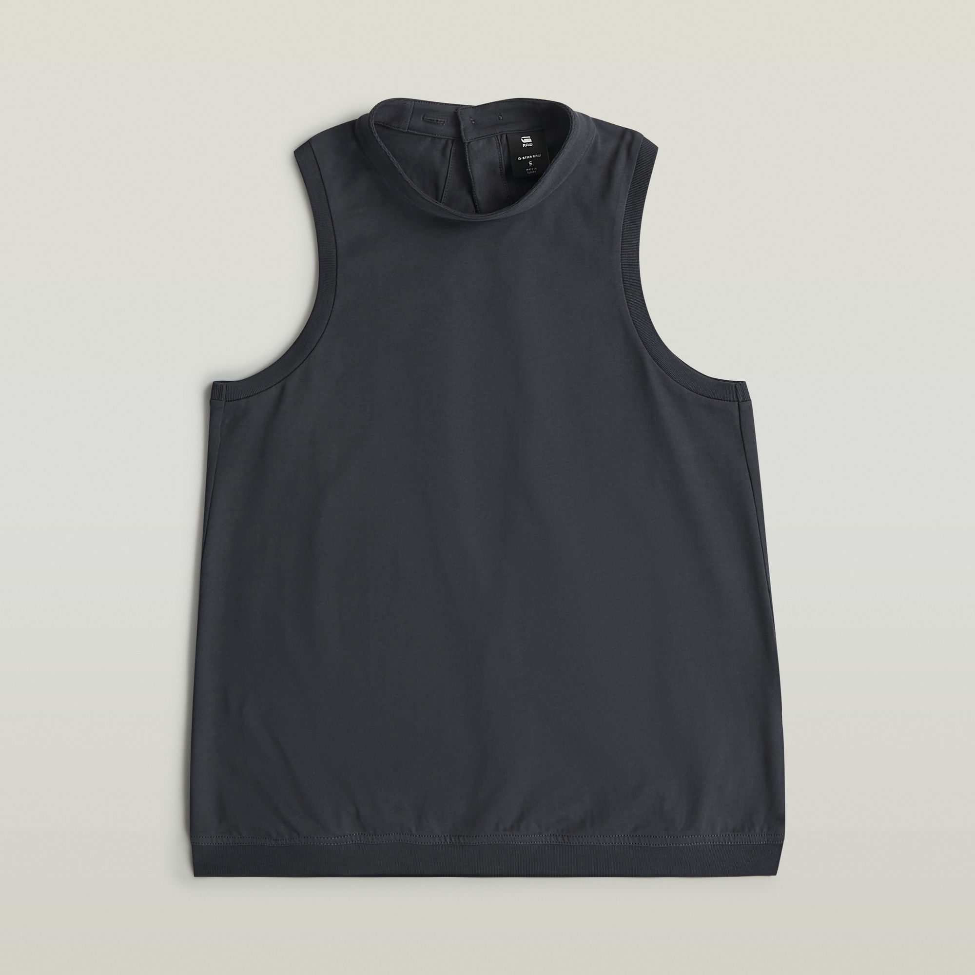 

Open Back Knit Tanktop - Grey - Women