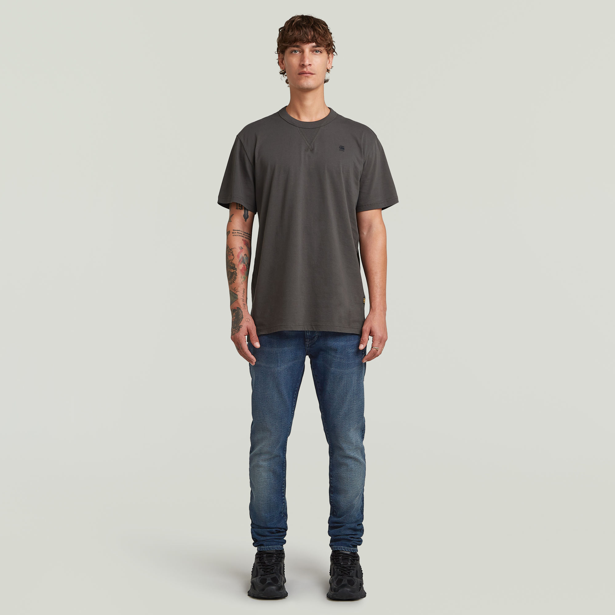 Thumbnail - Lancet Skinny Jeans - Dunkelblau - Herren