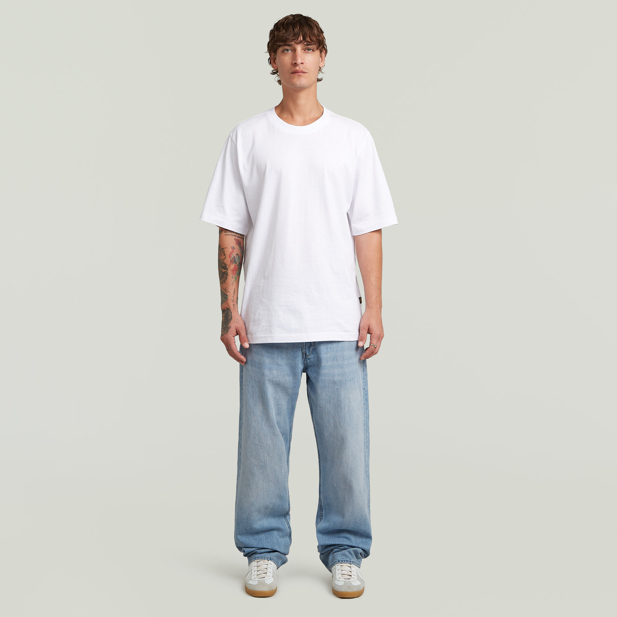 Thumbnail - Dakota Regular Straight Jeans - Hellblau - Herren