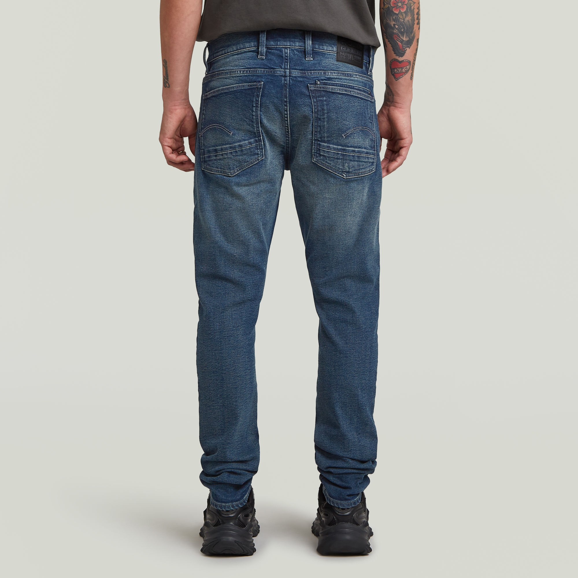 G-Star RAW Lancet Skinny Jeans Donkerblauw Heren
