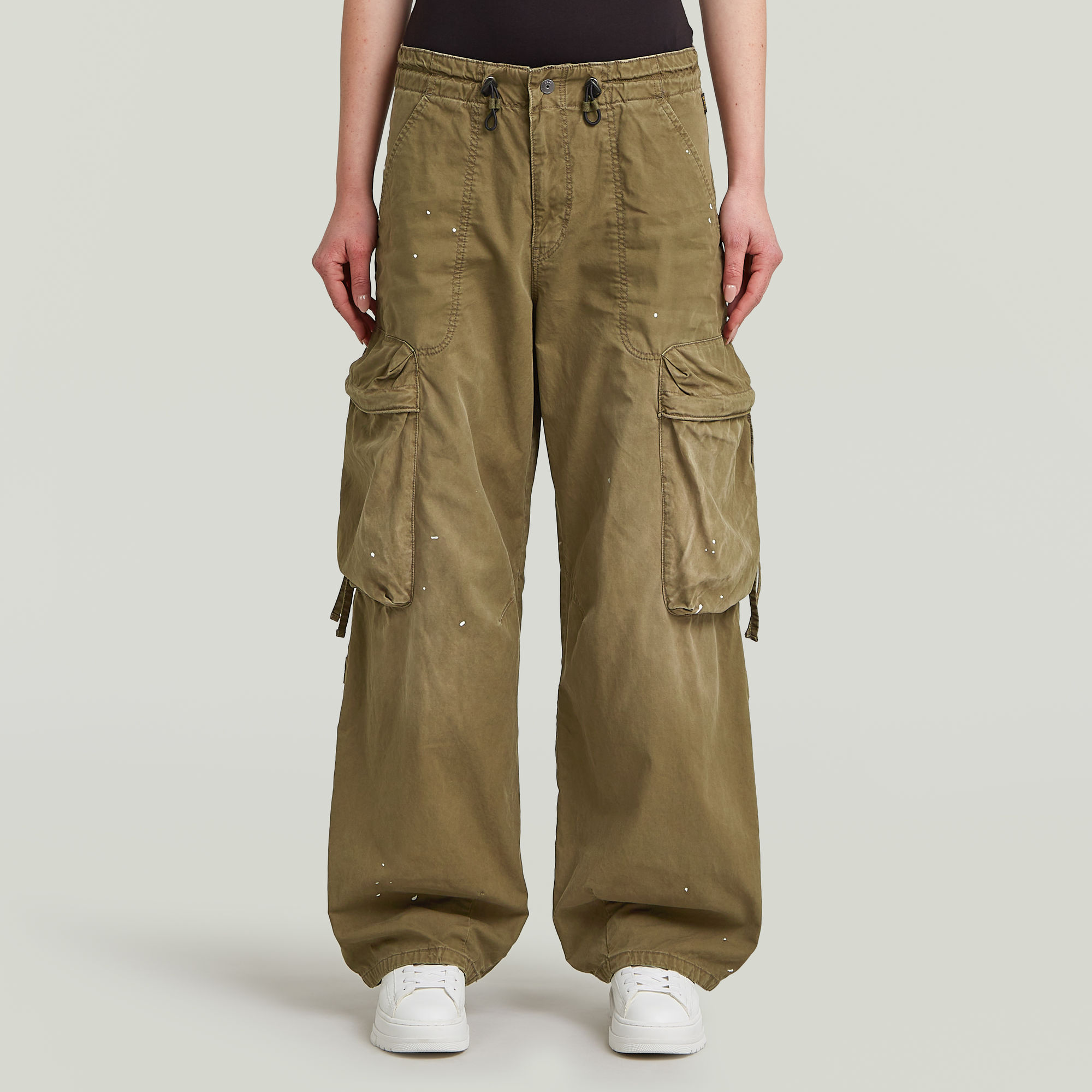 G-Star RAW Balloon Cargobroek - Groen - Dames