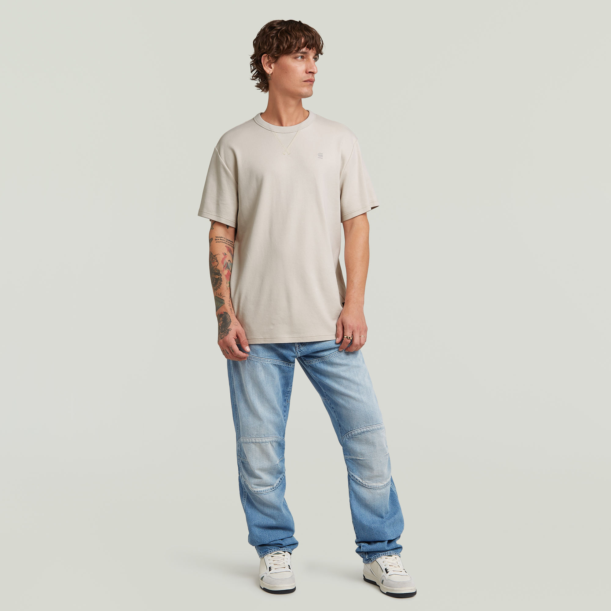 G-Star RAW Nifous T-shirt Wit Heren