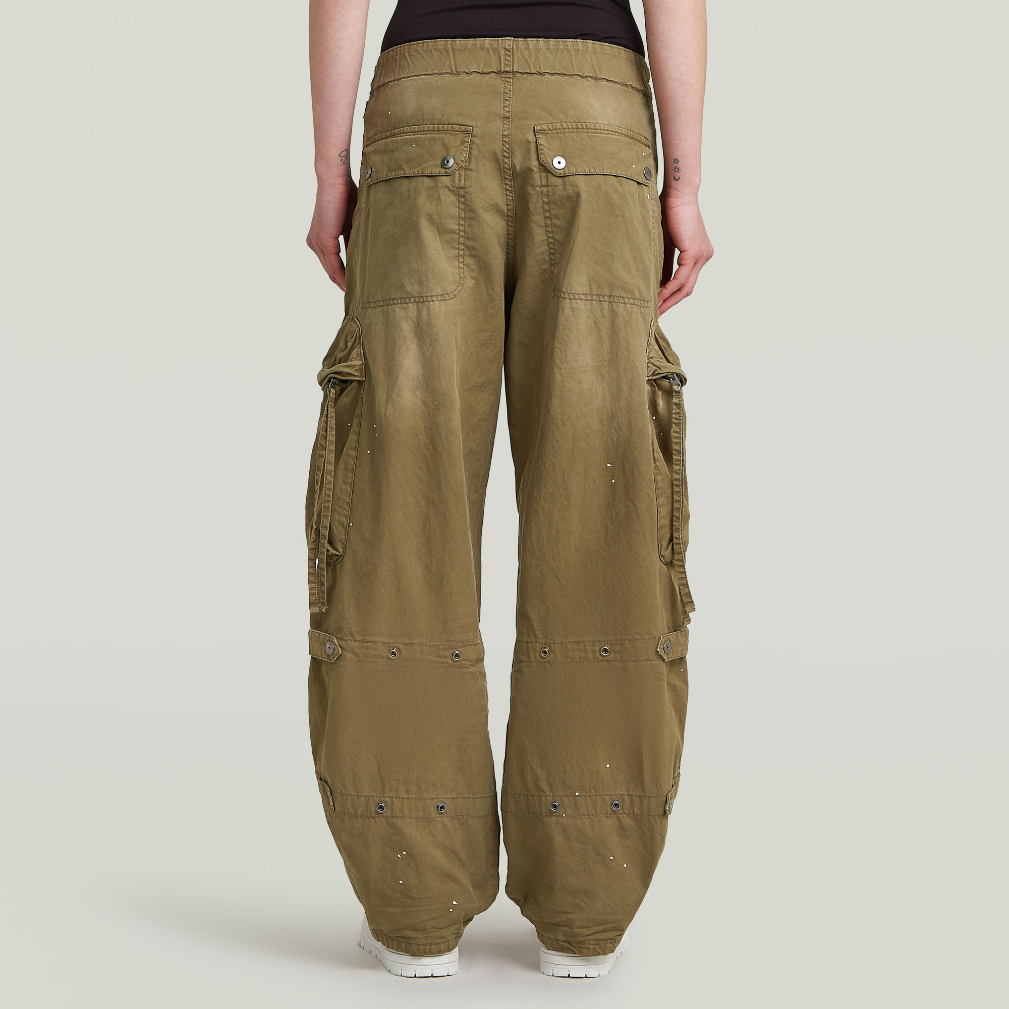 G-Star RAW Balloon Cargobroek Groen Dames