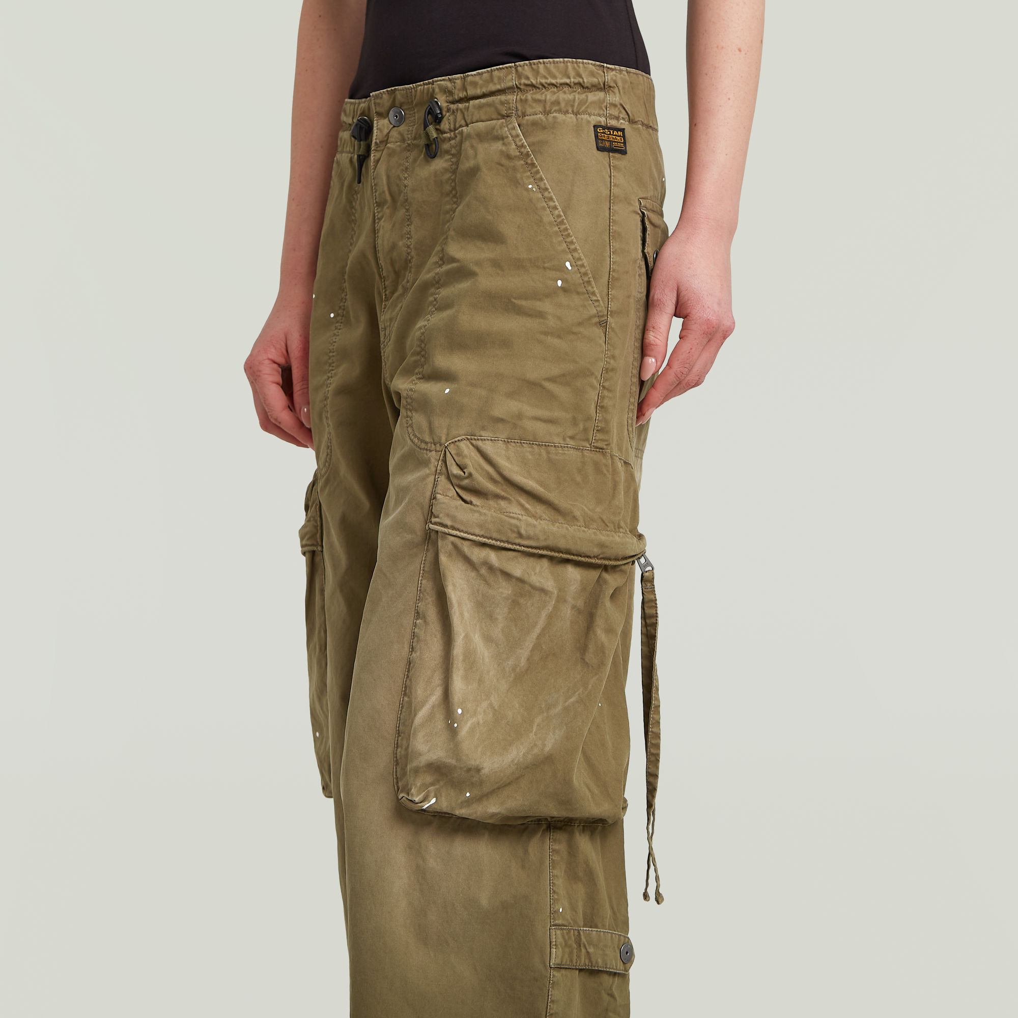 G-Star RAW Balloon Cargobroek Groen Dames