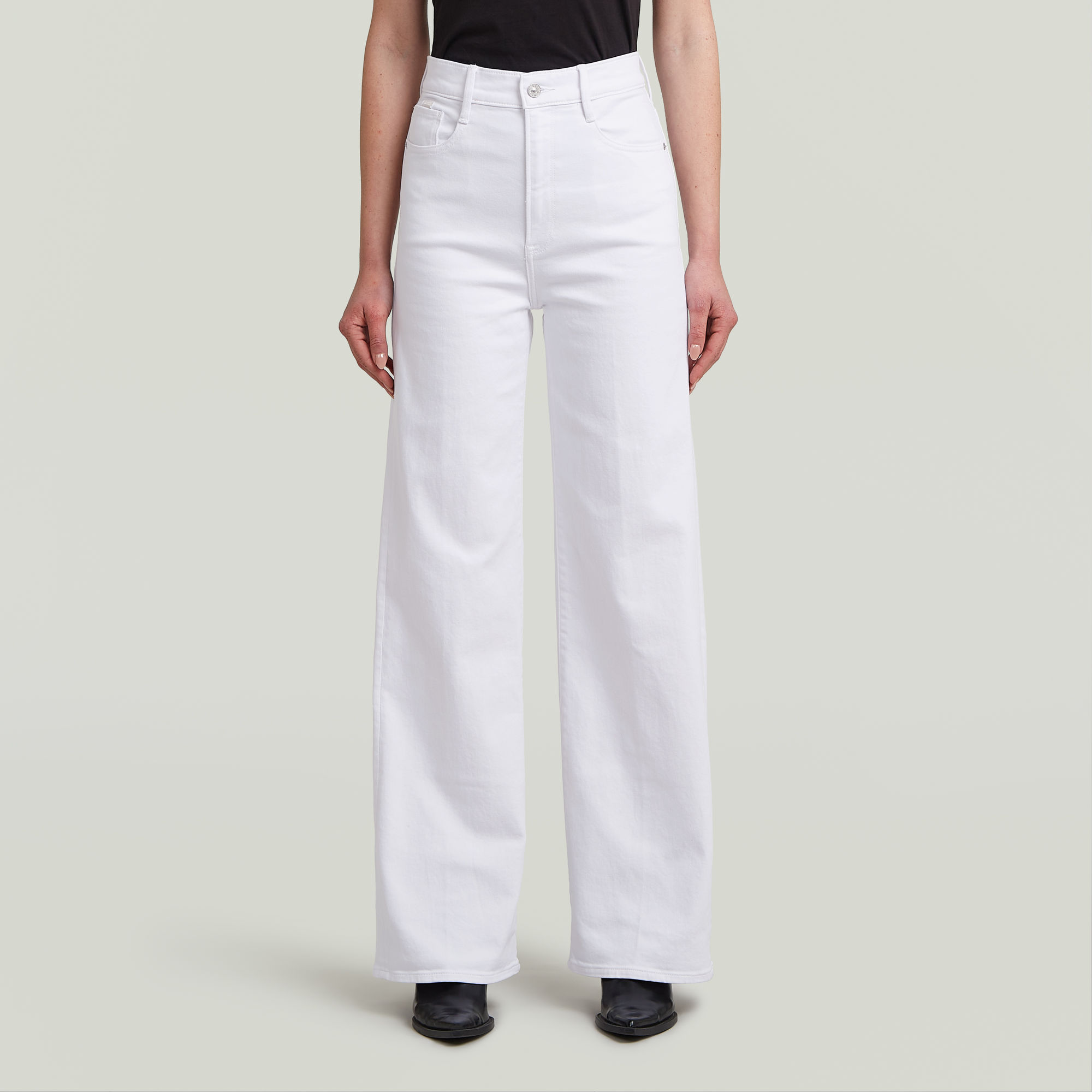 Deck 2.0 High Loose Jeans - Weiß - Damen