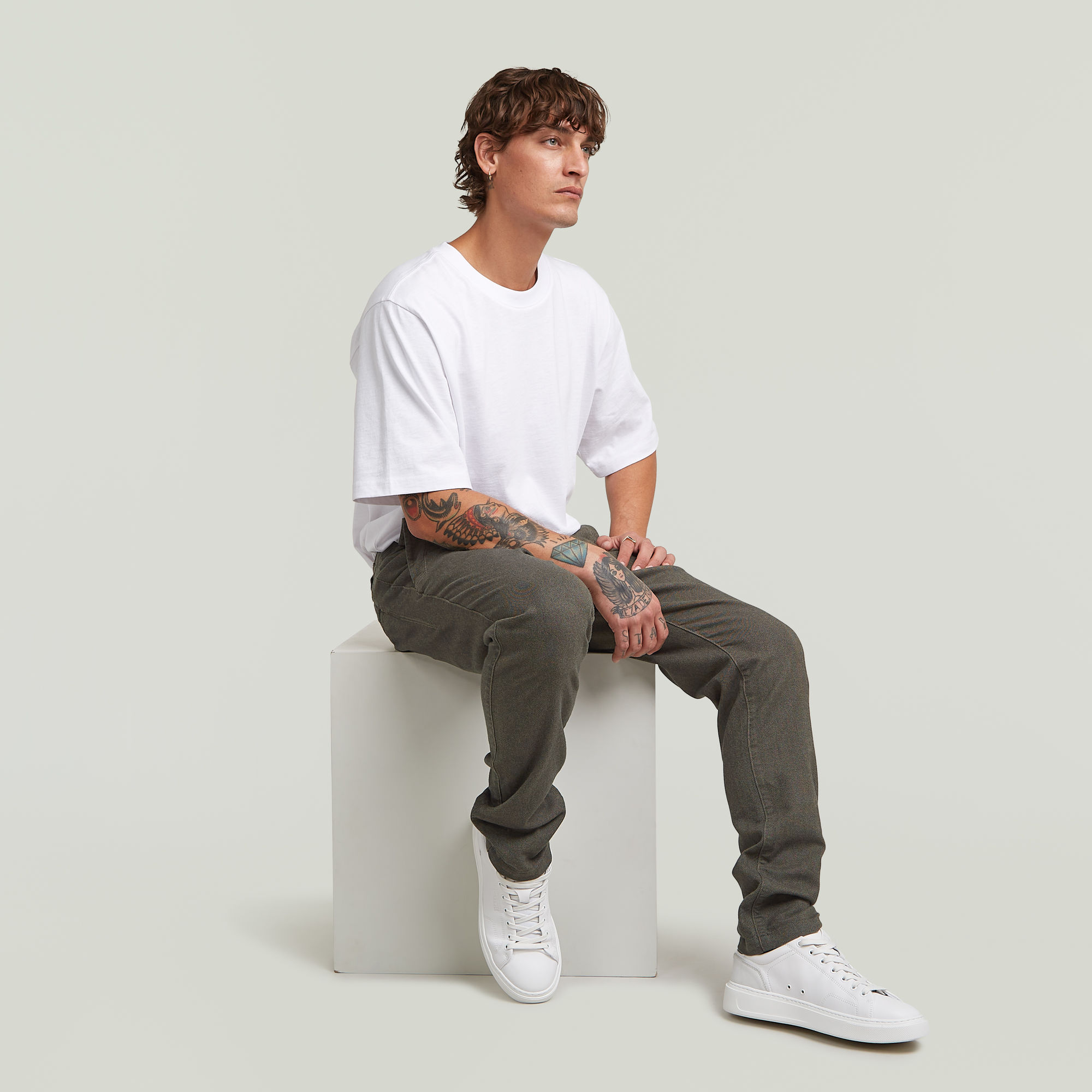 G-Star RAW Bronson 3.0 Slim Chino Bruin Heren