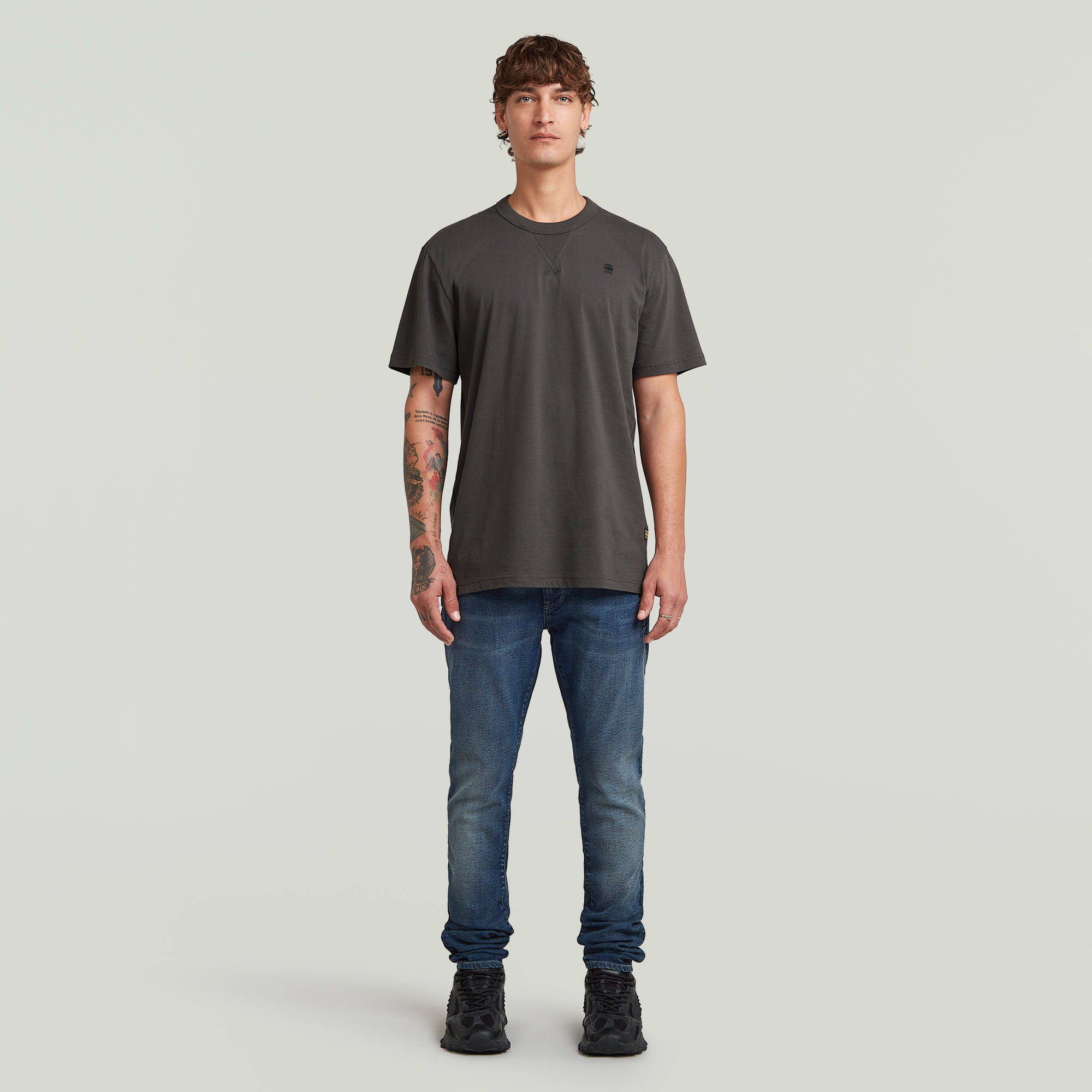 G-Star RAW Nifous T-shirt Grijs Heren