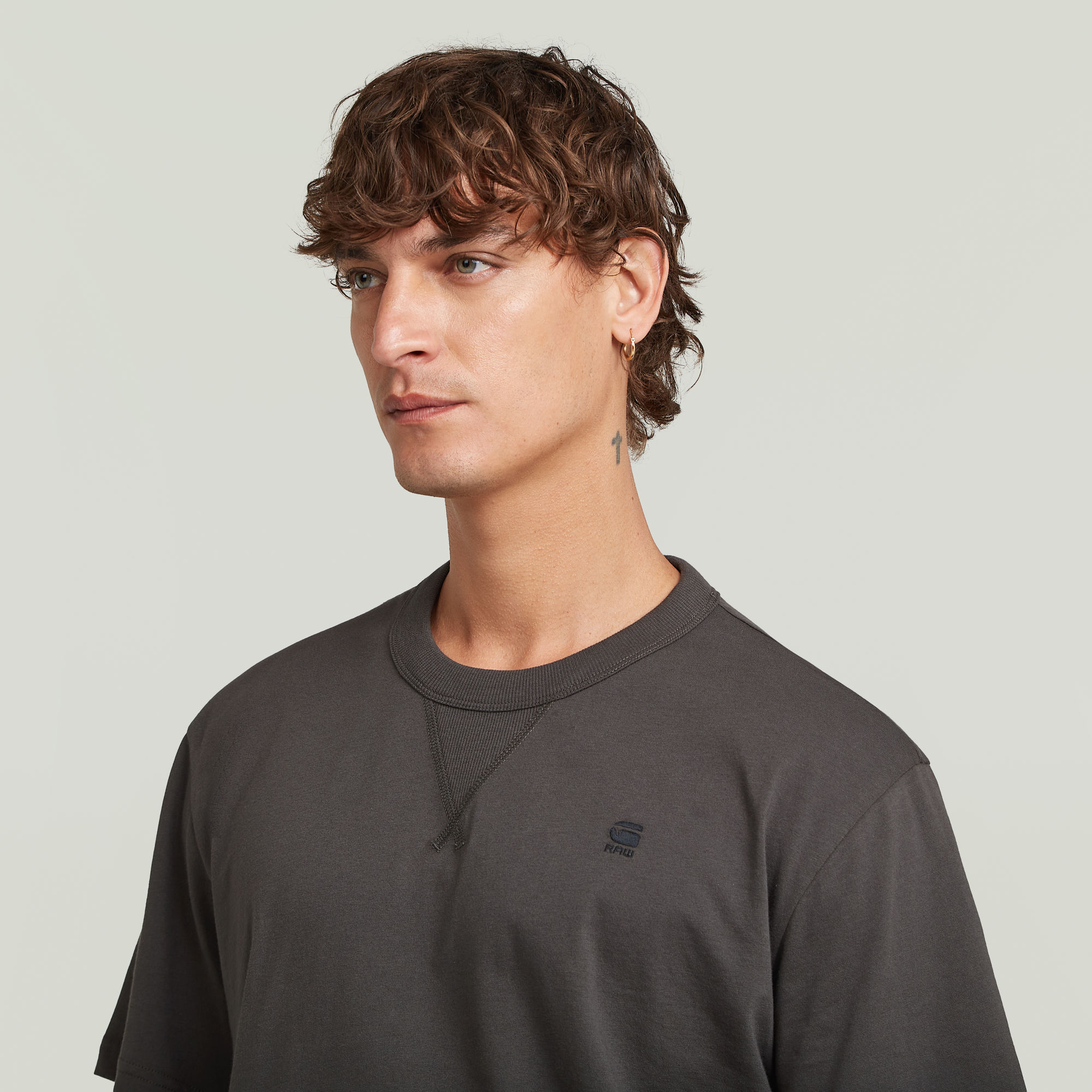 G-Star RAW Nifous T-shirt Grijs Heren