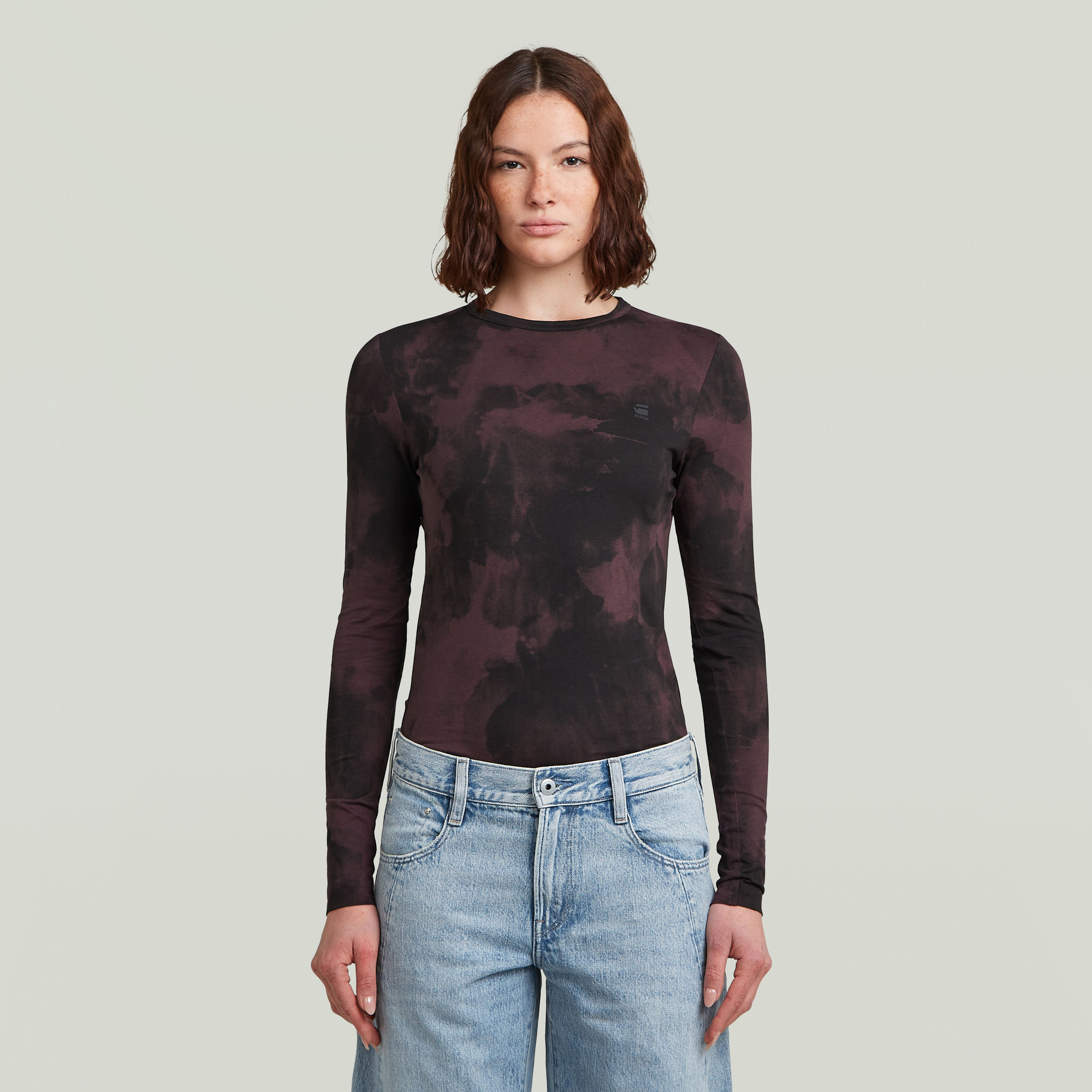 G-Star RAW Printed Slim T-Shirt - Meerkleurig - Dames