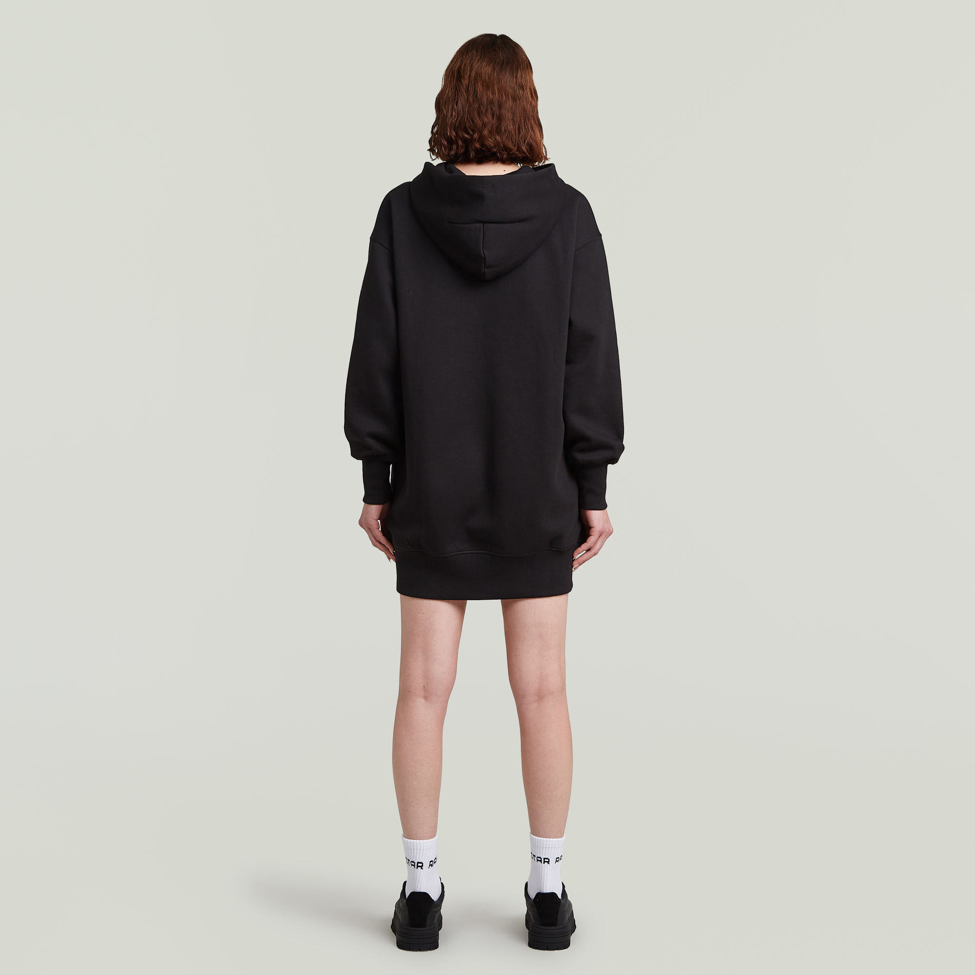 G-Star RAW Hooded Sweaterjurk Zwart Dames