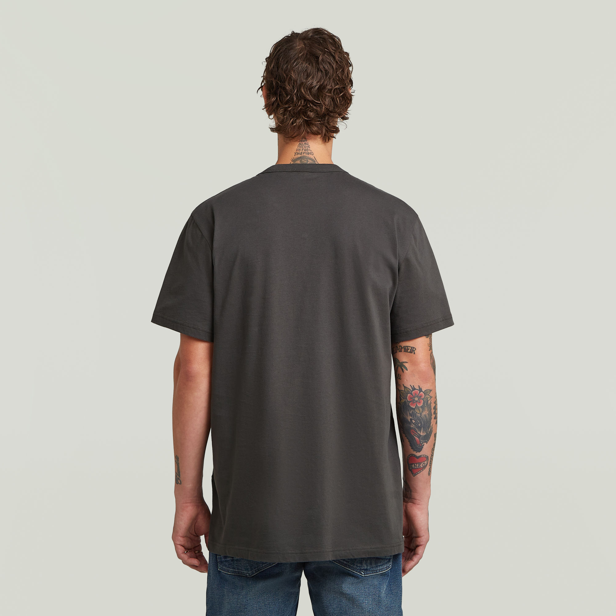 G-Star RAW Nifous T-shirt Grijs Heren