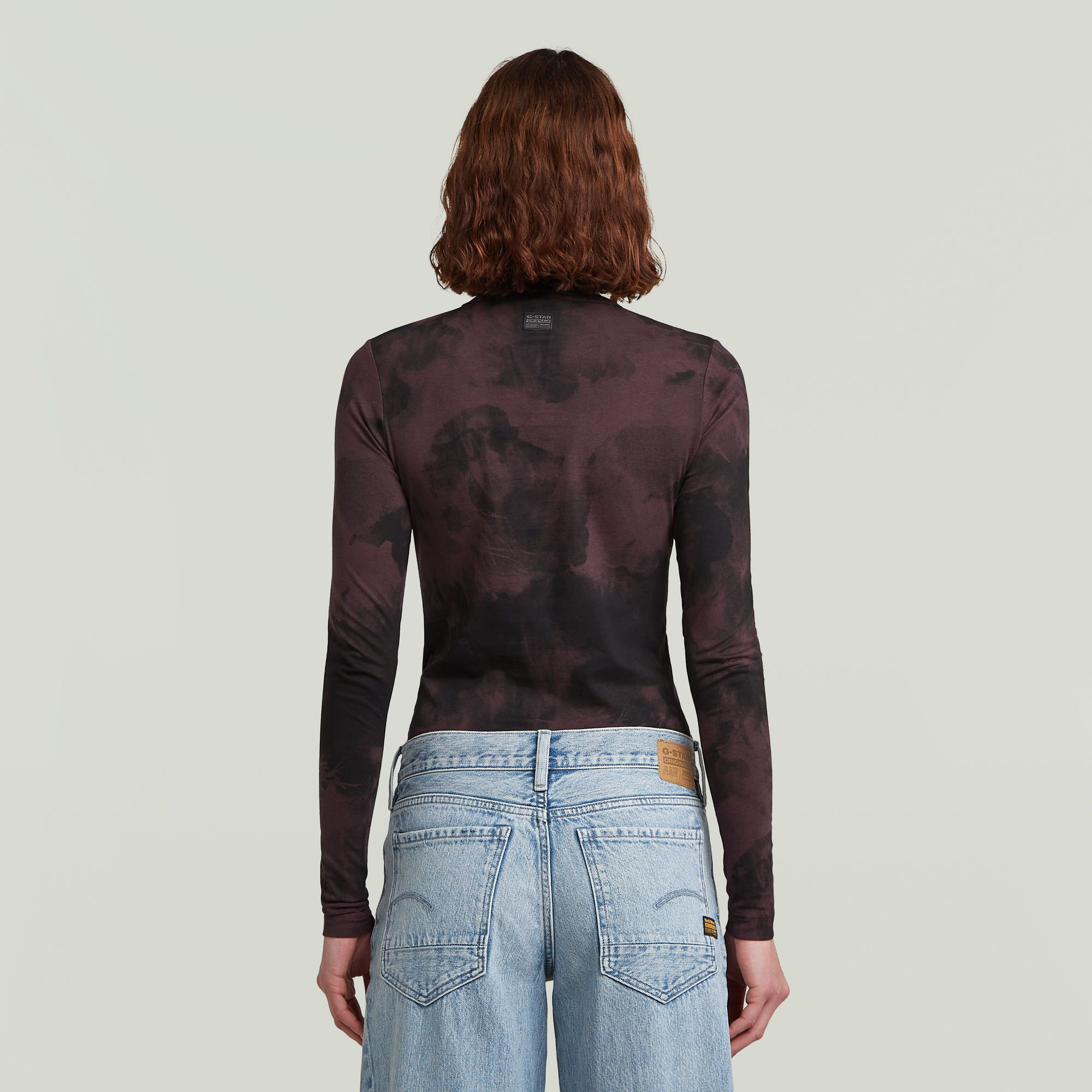 G-Star RAW Printed Slim T-Shirt Meerkleurig Dames