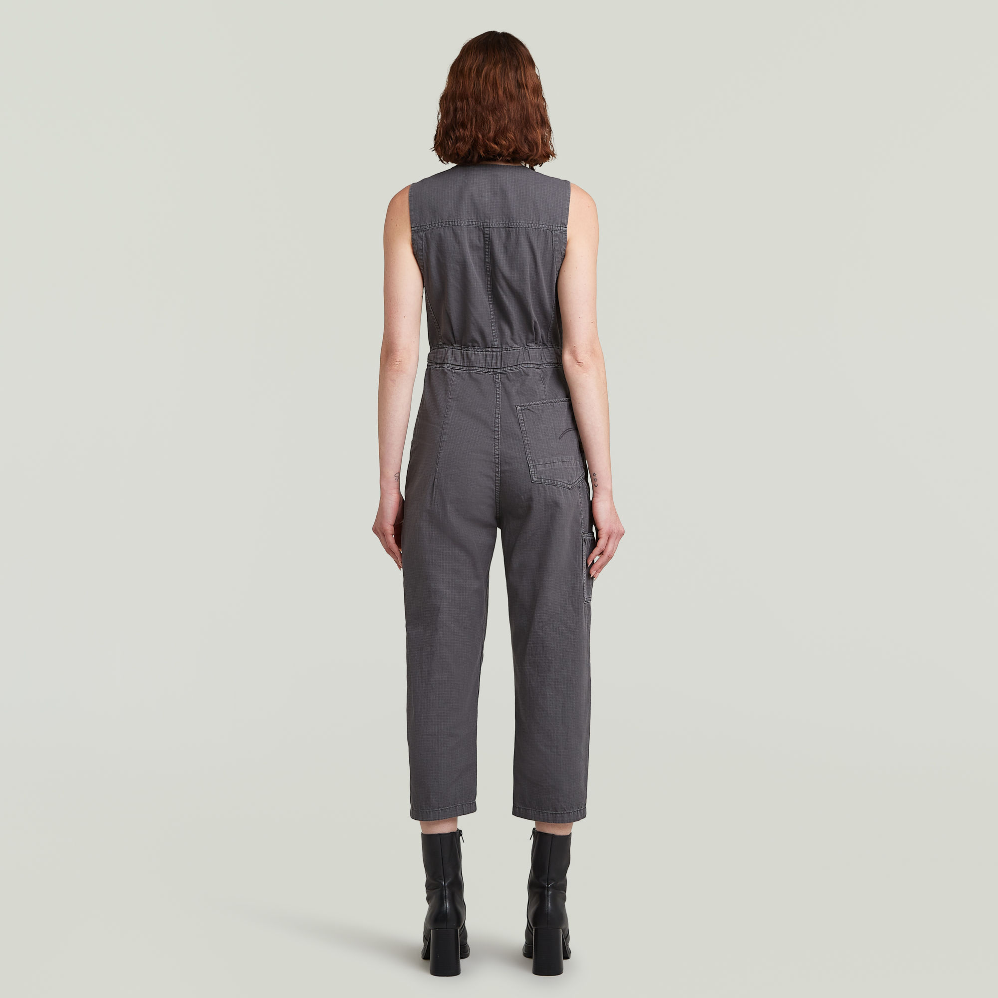 G-Star RAW Relaxed Jumpsuit Grijs Dames