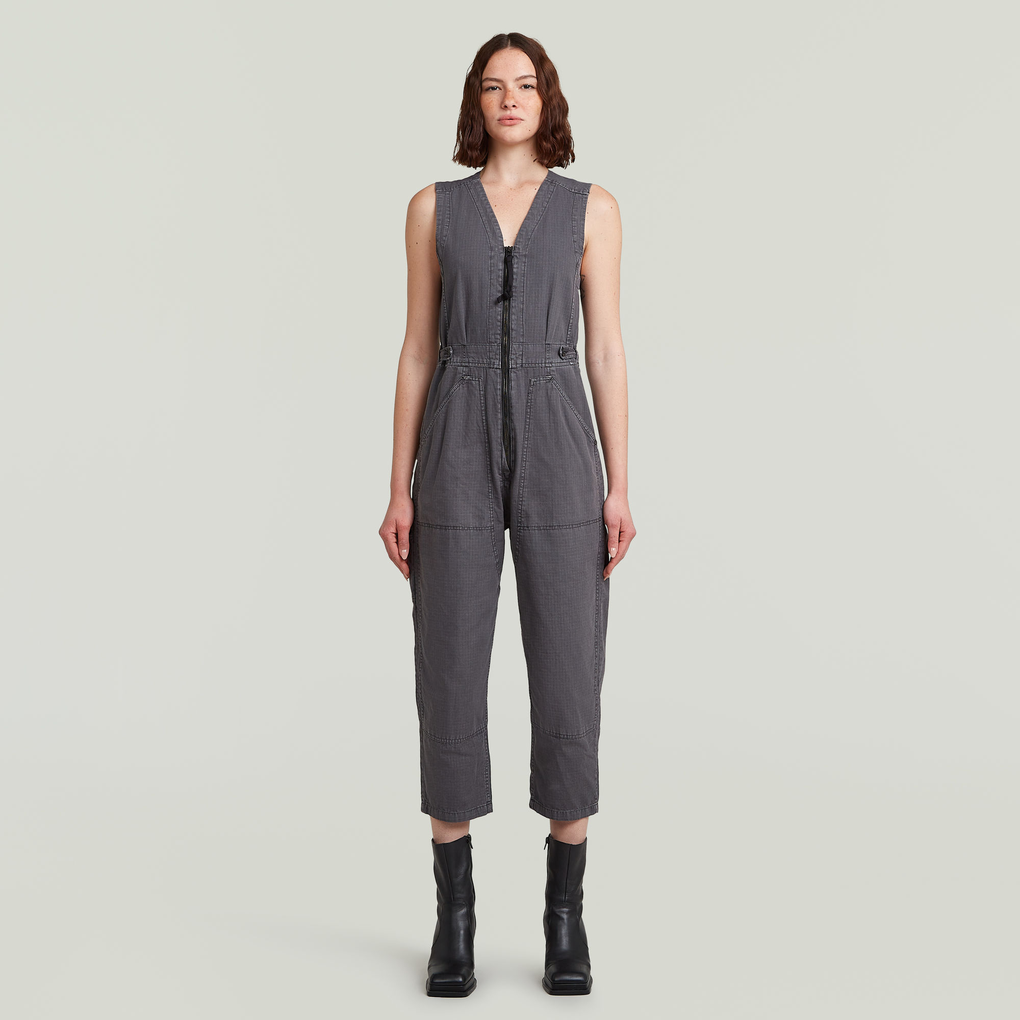 G-Star RAW Relaxed Jumpsuit Grijs Dames