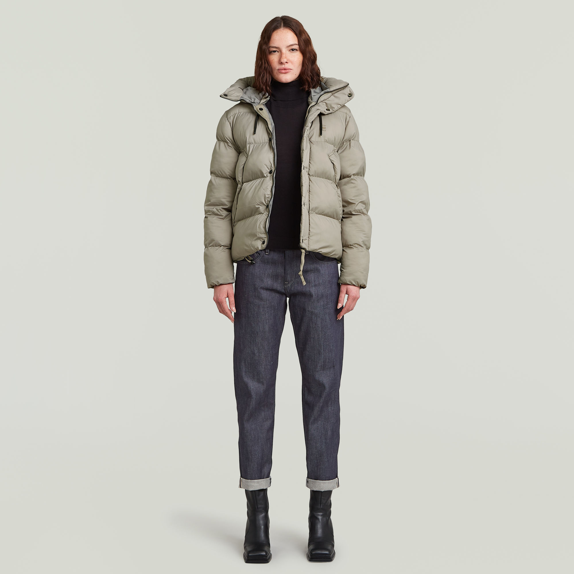 Thumbnail - Whistler Short Puffer - Beige - Damen