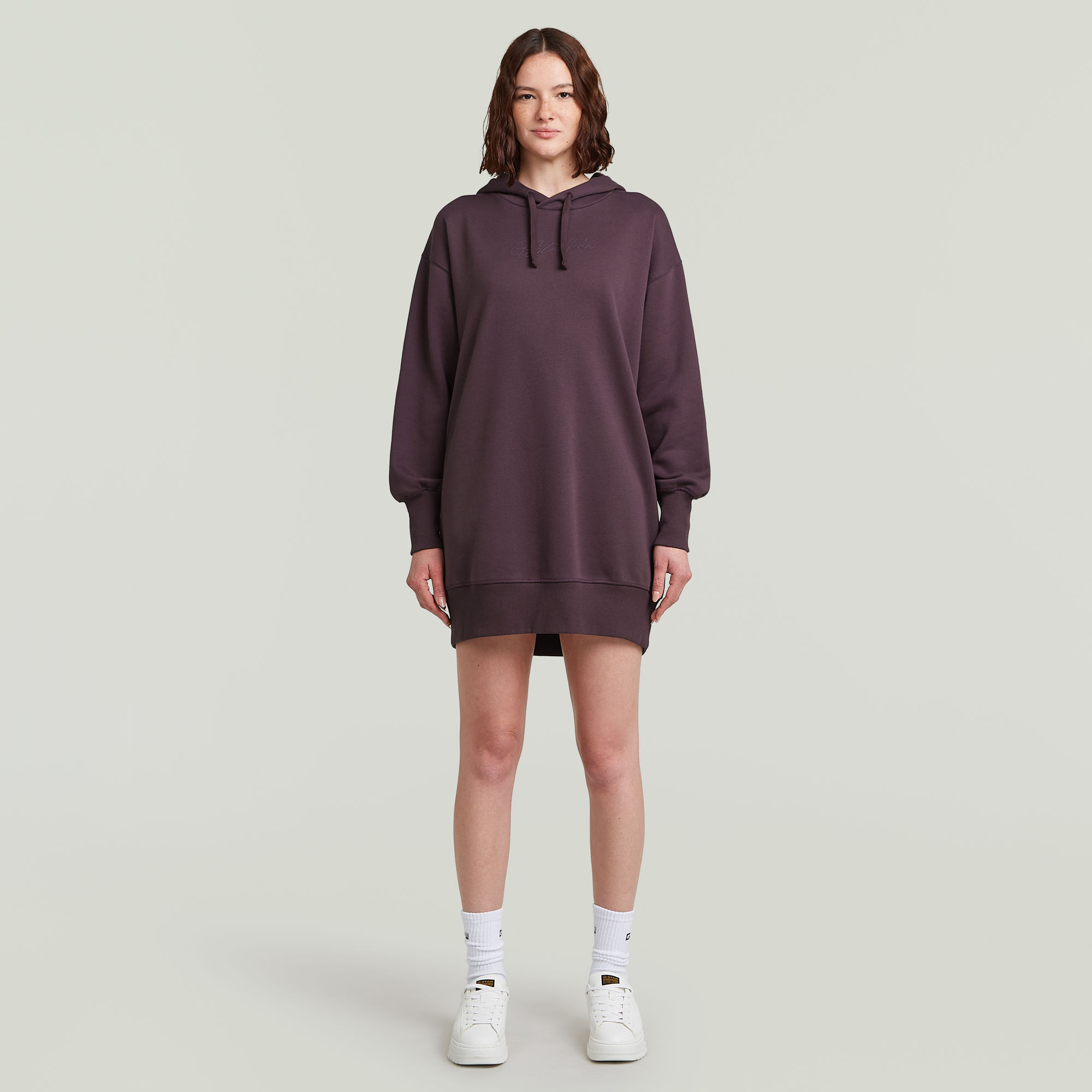 G-Star RAW Hooded Sweaterjurk Paars Dames