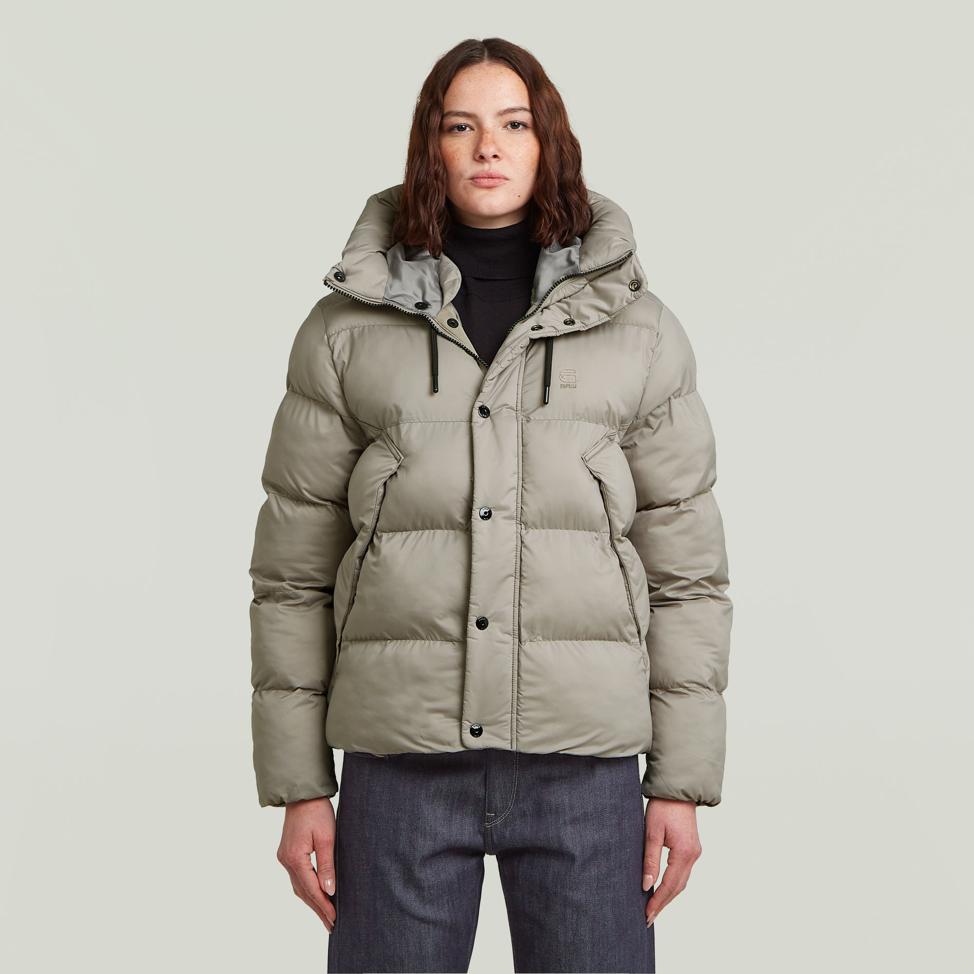 G-Star RAW Whistler Short Puffer - Beige - Dames
