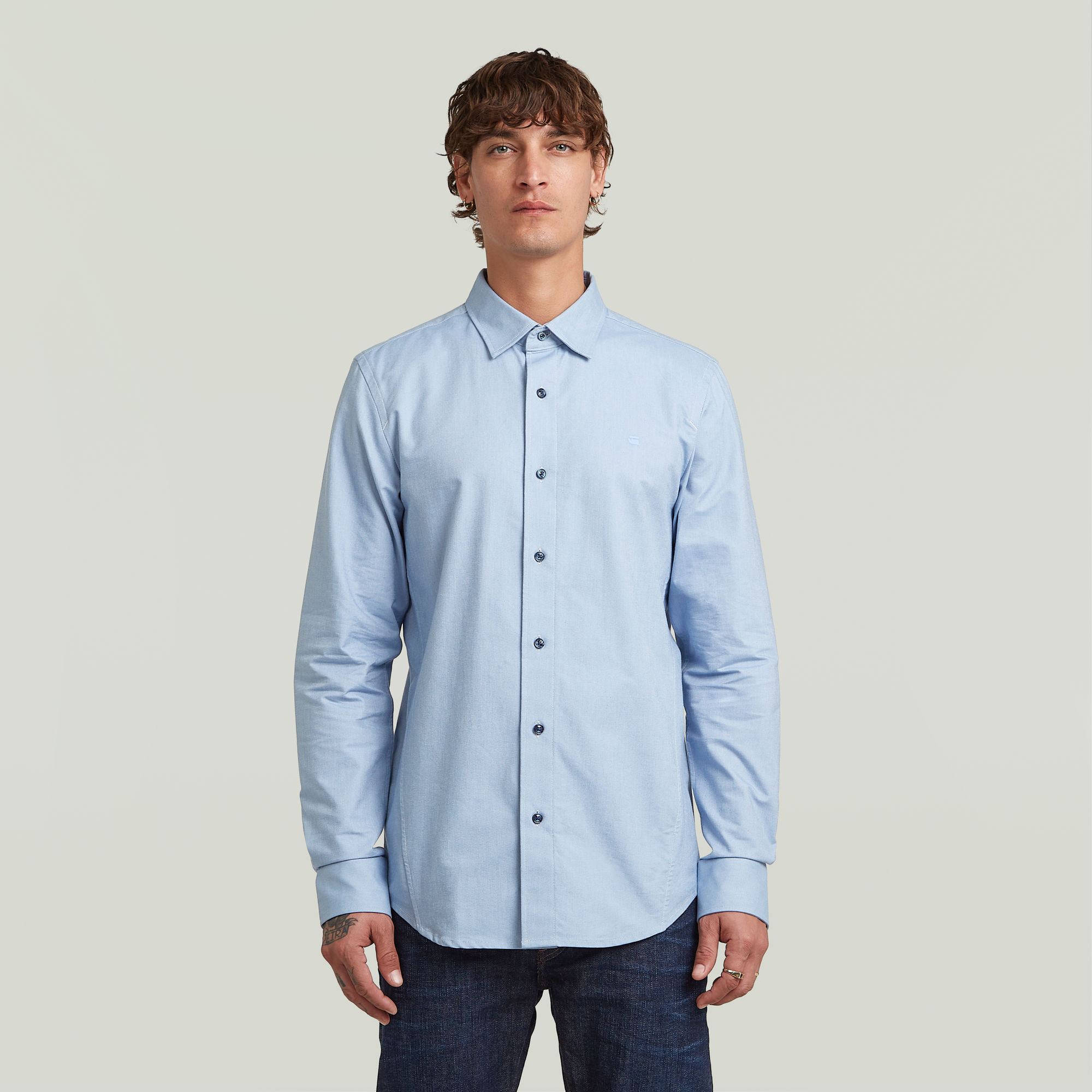 Uniform Slim Hemd - Mehrfarbig - Herren