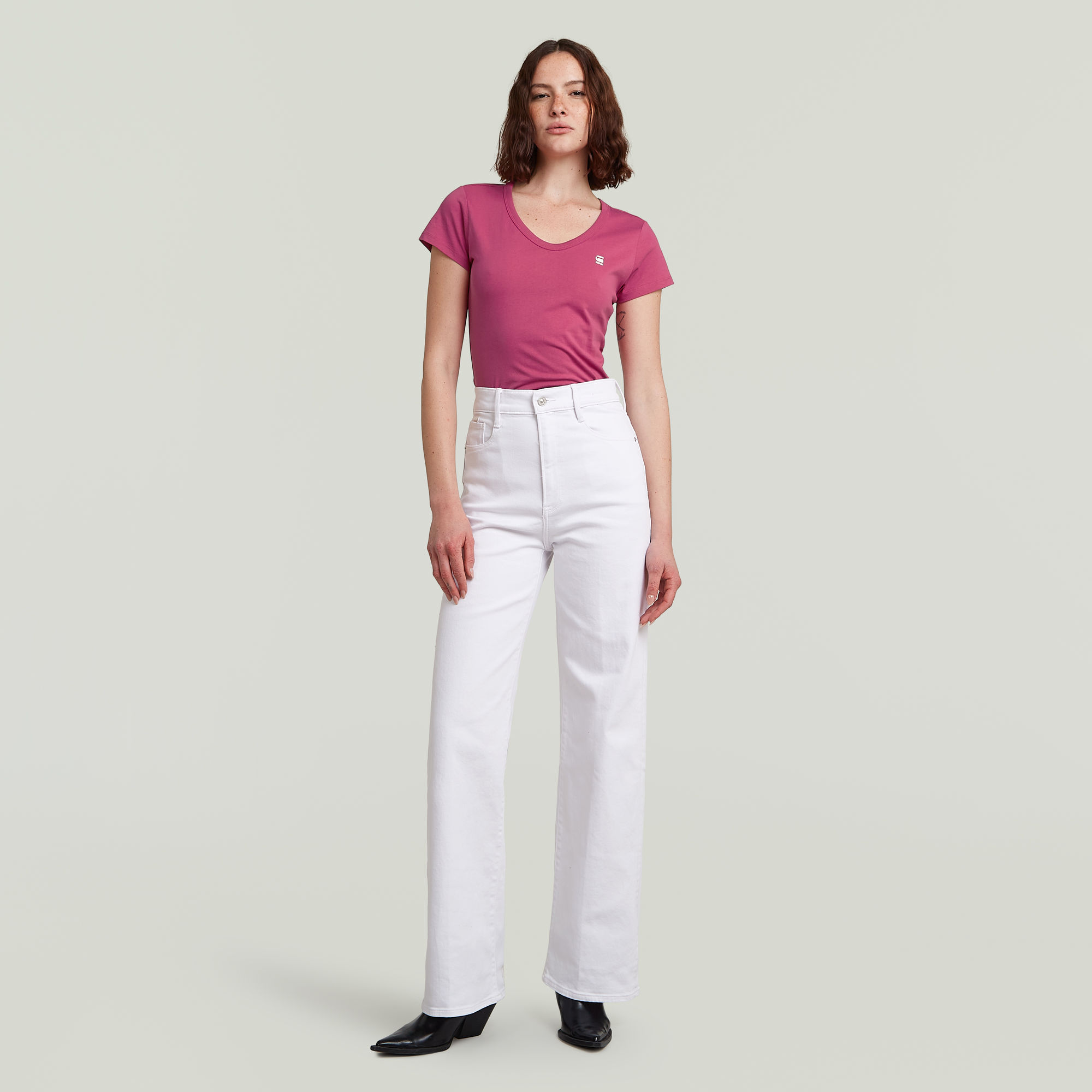 G-Star RAW Slim T-Shirt 2-Pack Meerkleurig Dames