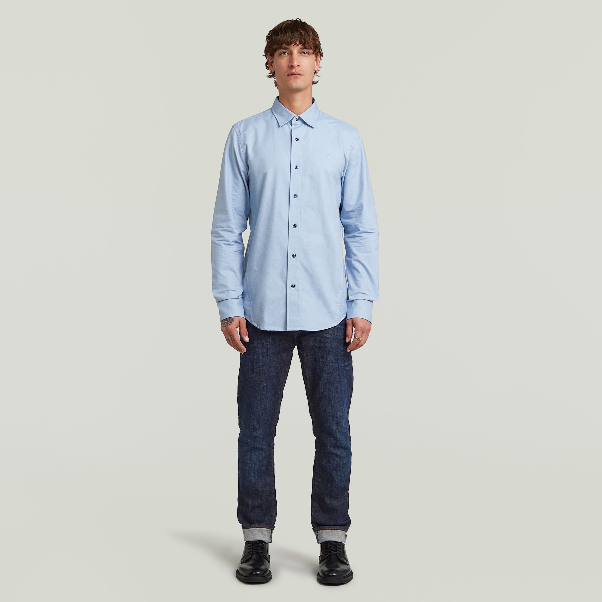 G-Star RAW Uniform Slim Overhemd Meerkleurig Heren