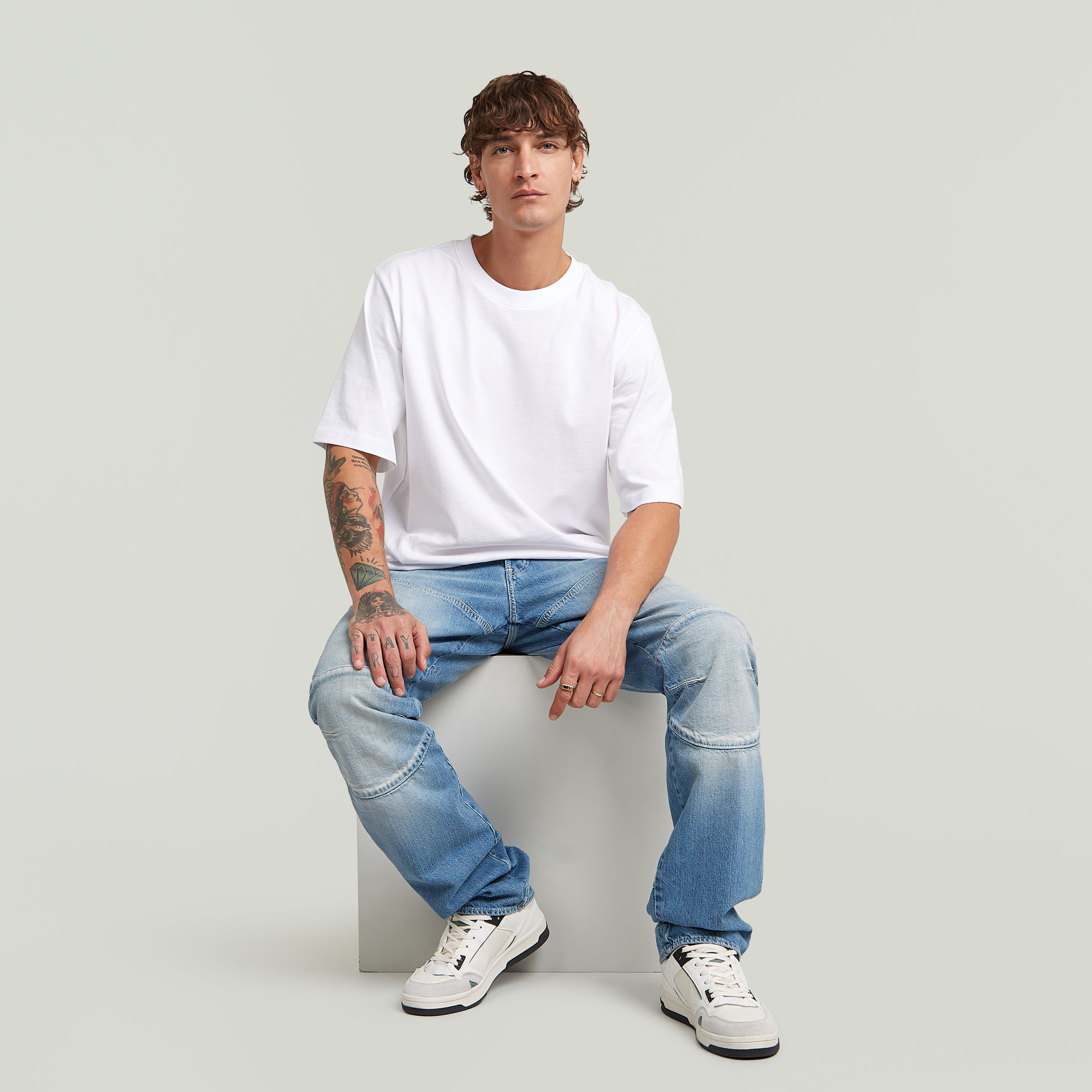 G-Star RAW 5620 3D Regular Jeans Midden blauw Heren