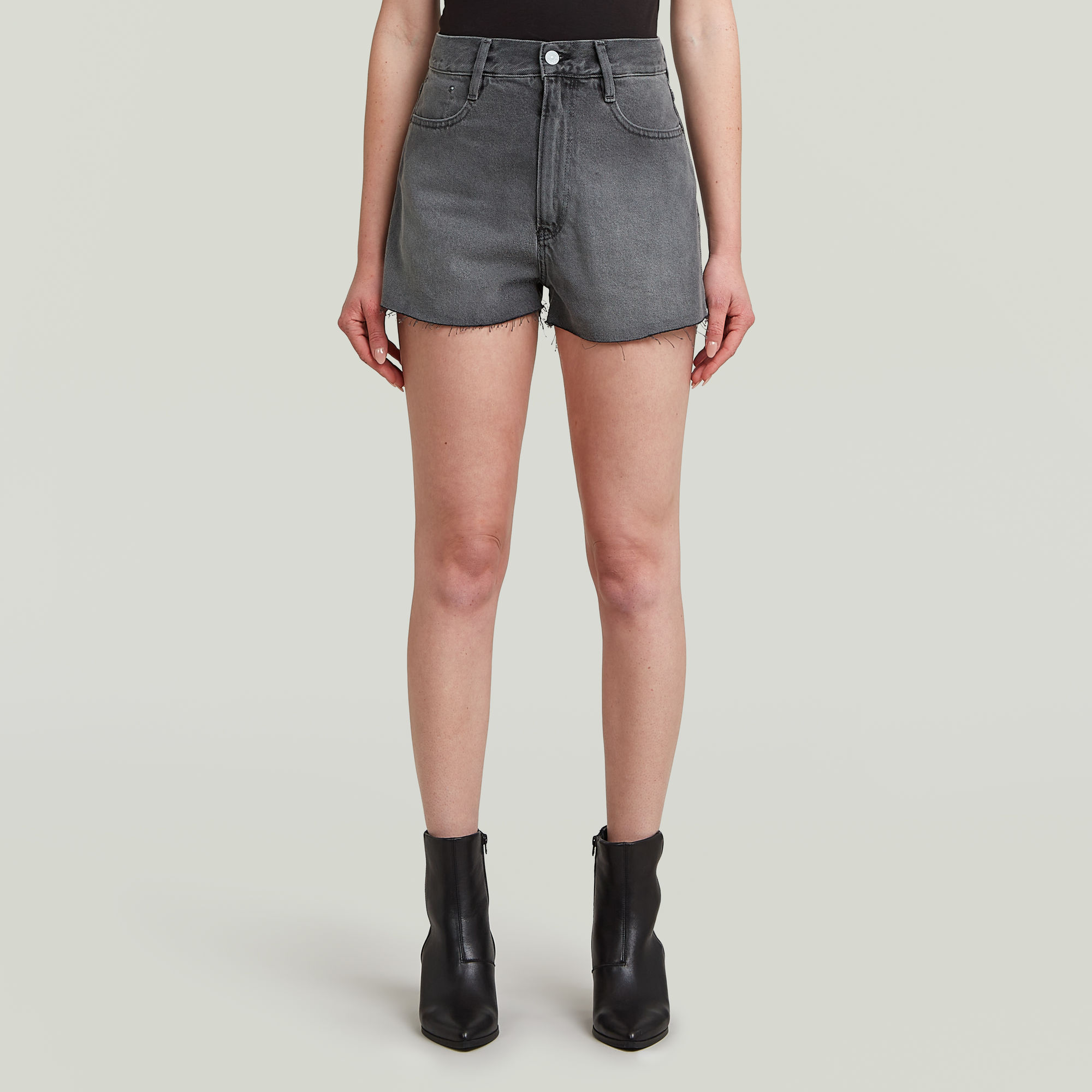 G-Star RAW Type 89 Cut Short Grijs Dames