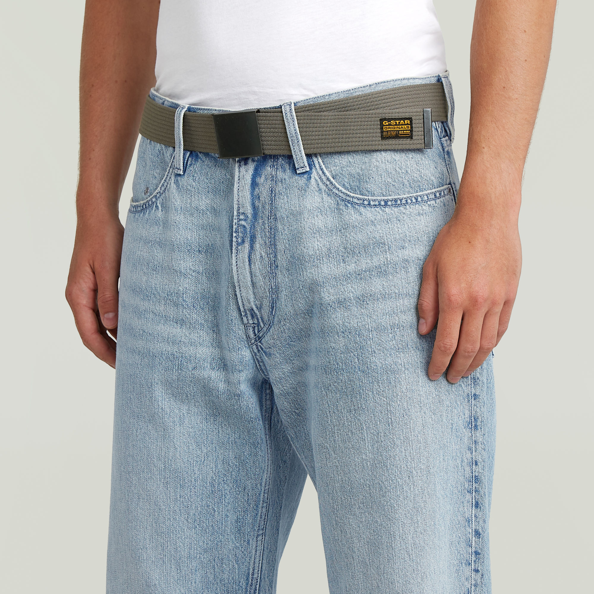 G-Star RAW Webbing Riem Metal Heren