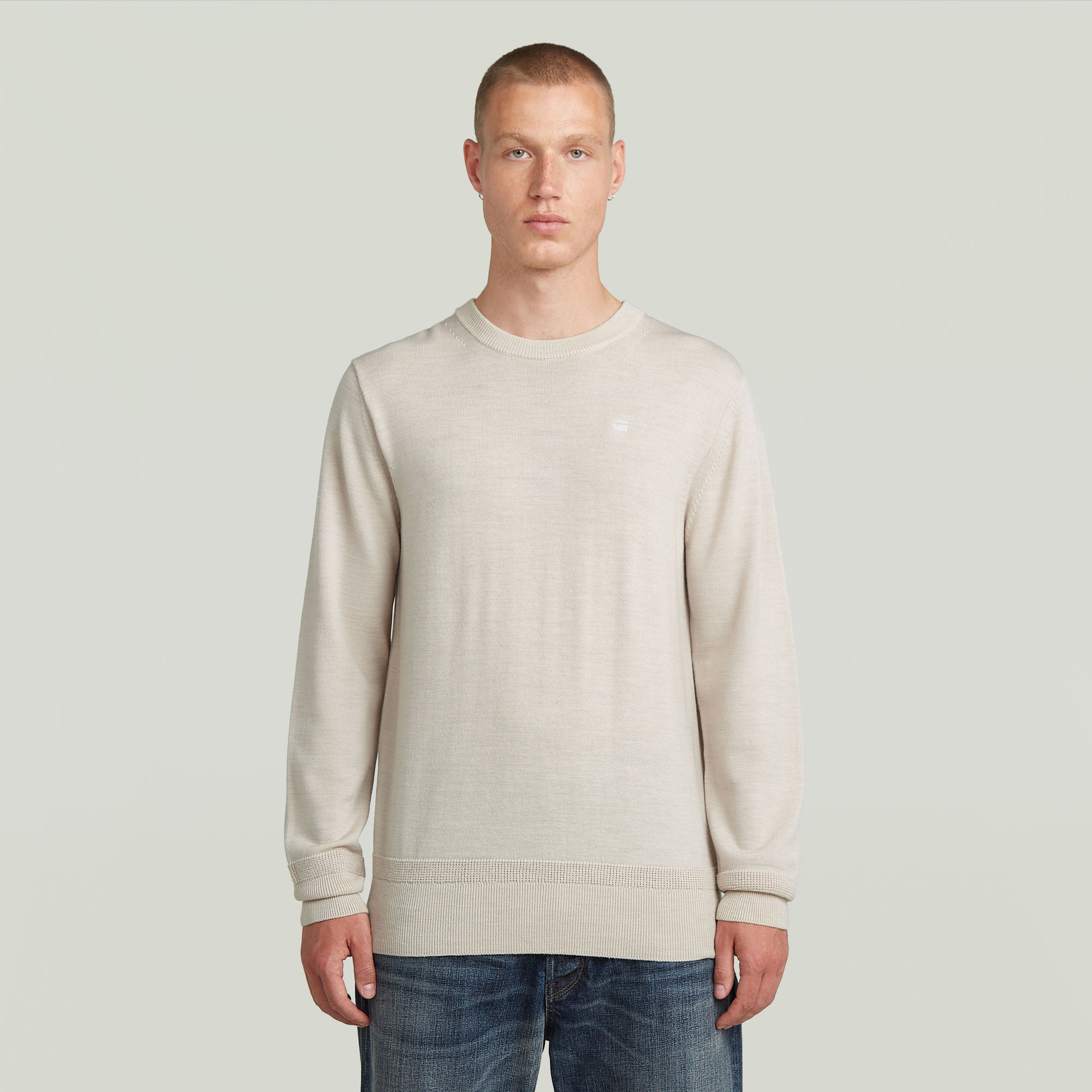 Premium Core Knit - Weiß - Herren