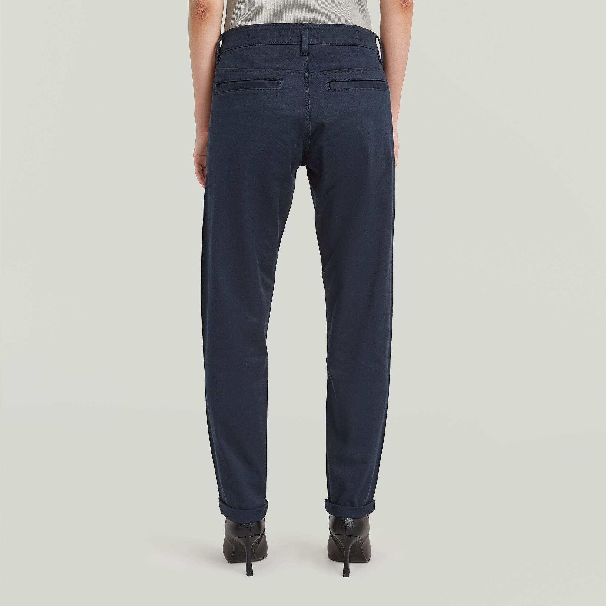 G-Star RAW Kate Boyfriend Chino Donkerblauw Dames