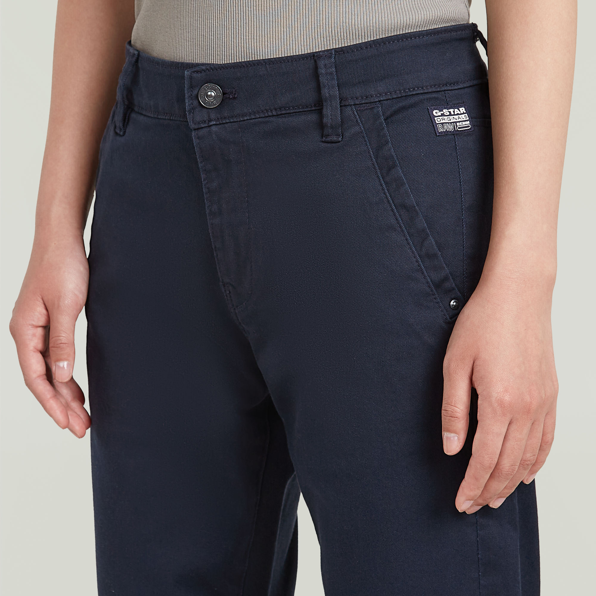 G-Star RAW Kate Boyfriend Chino Donkerblauw Dames