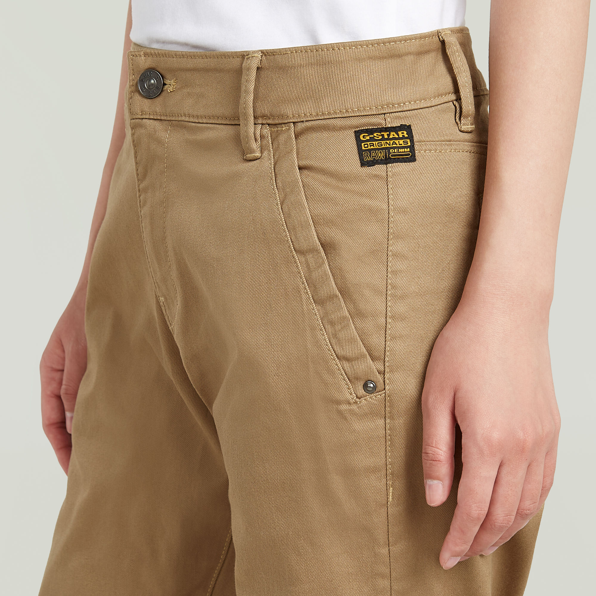 G-Star RAW Kate Boyfriend Chino Beige Dames
