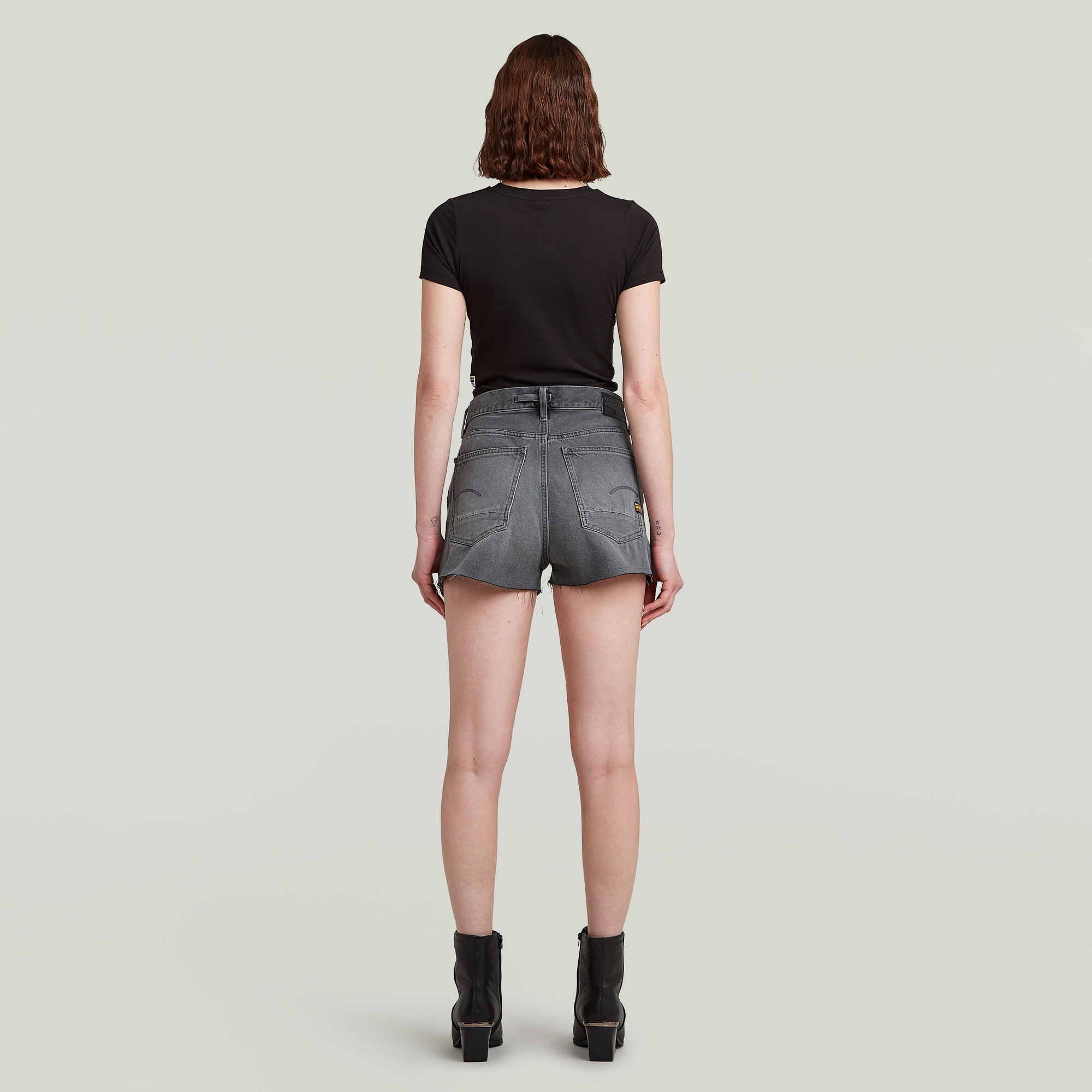 G-Star RAW Type 89 Cut Short Grijs Dames